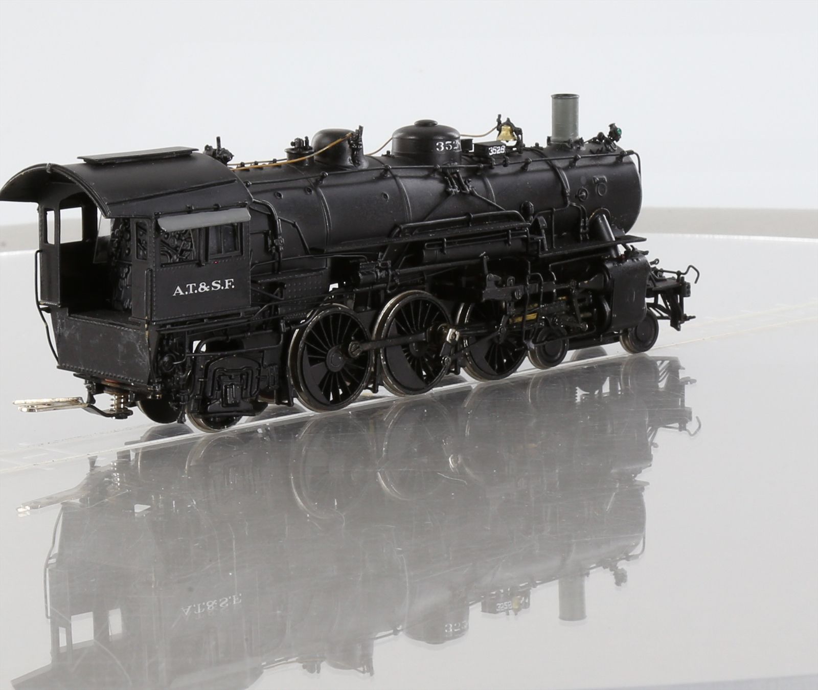 HO Brass Model Train - Hallmark Models ATSF Santa Fe 4-6-2 #3500 ...