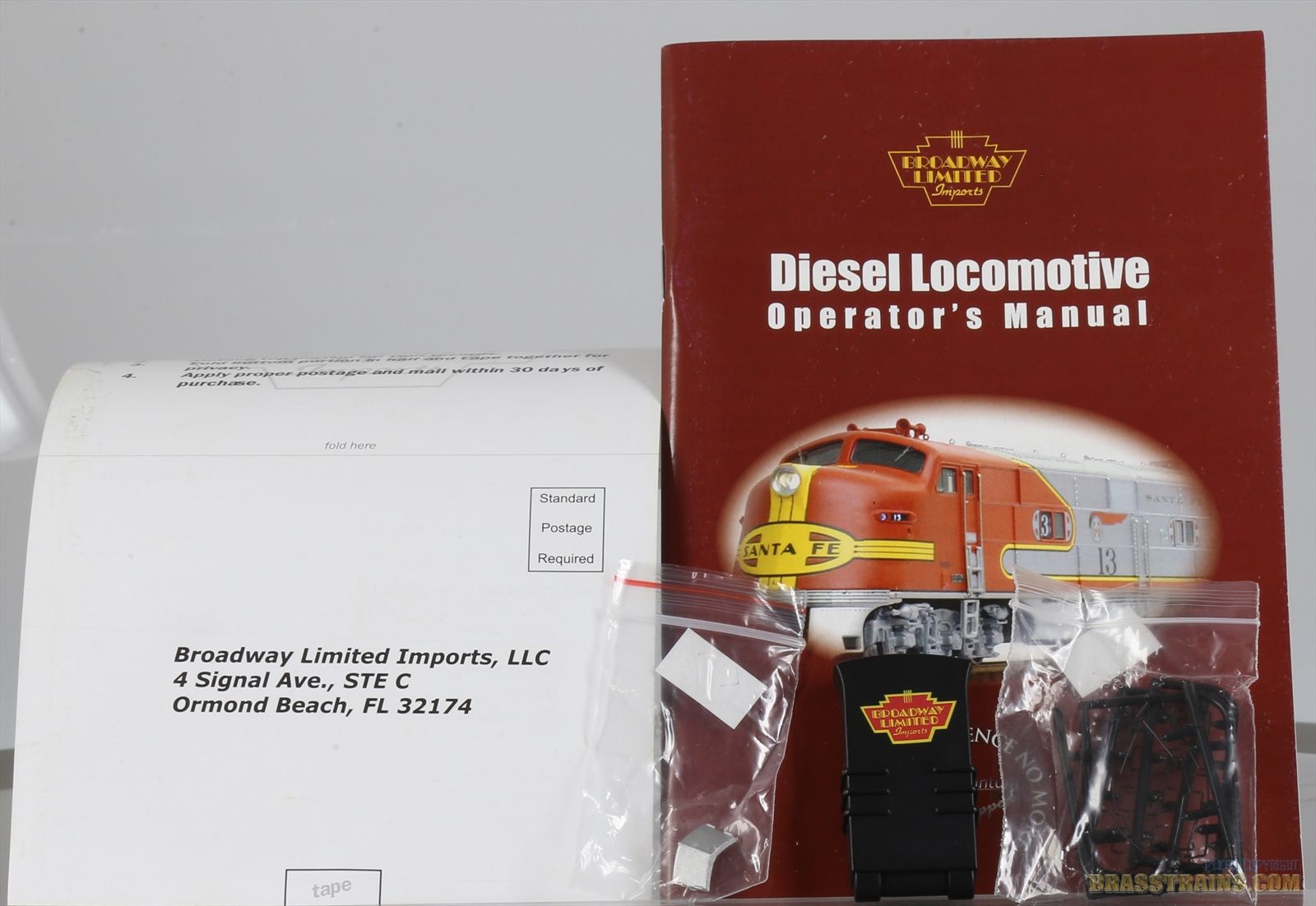 HO Scale Plastic Model Train - BLI Broadway Limited Imports 765AT&SF ...