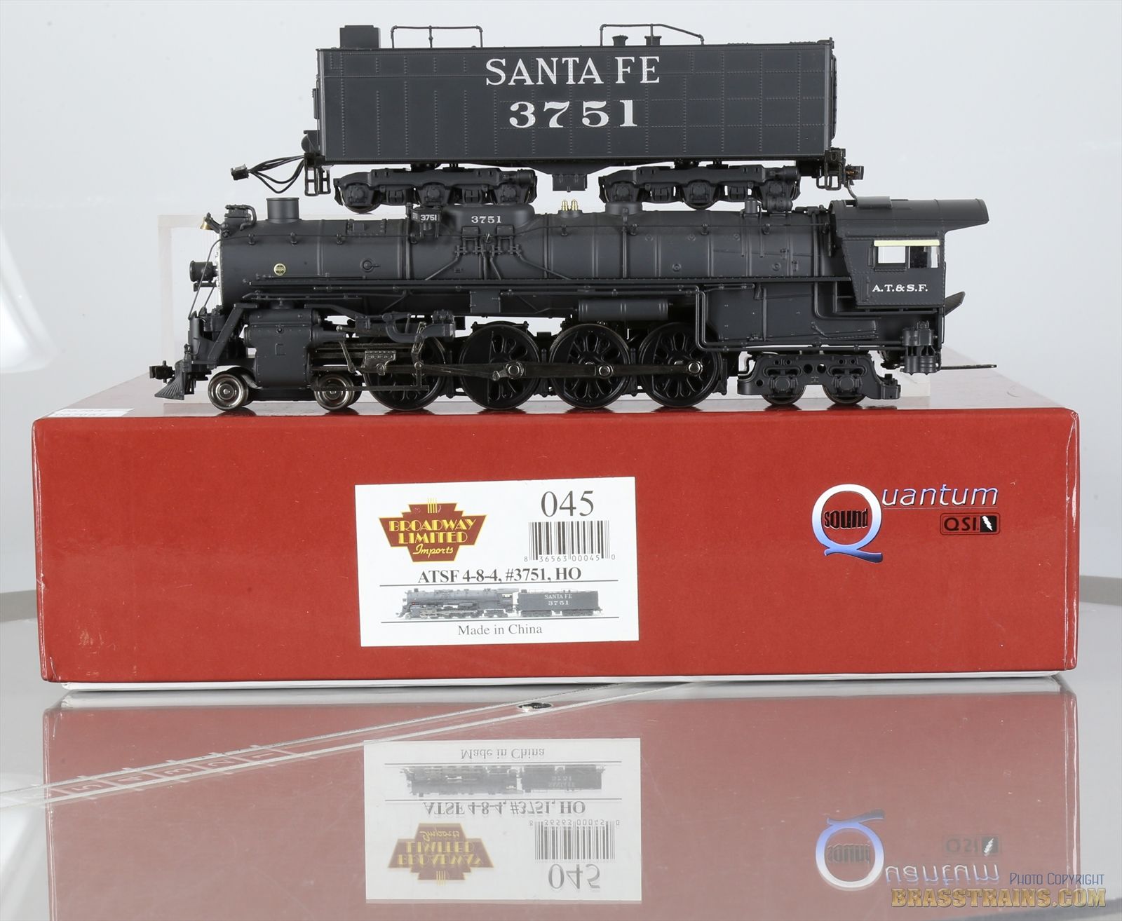 ブロードウェイ リミテッド ATSF 4ー8ー4 3751 045