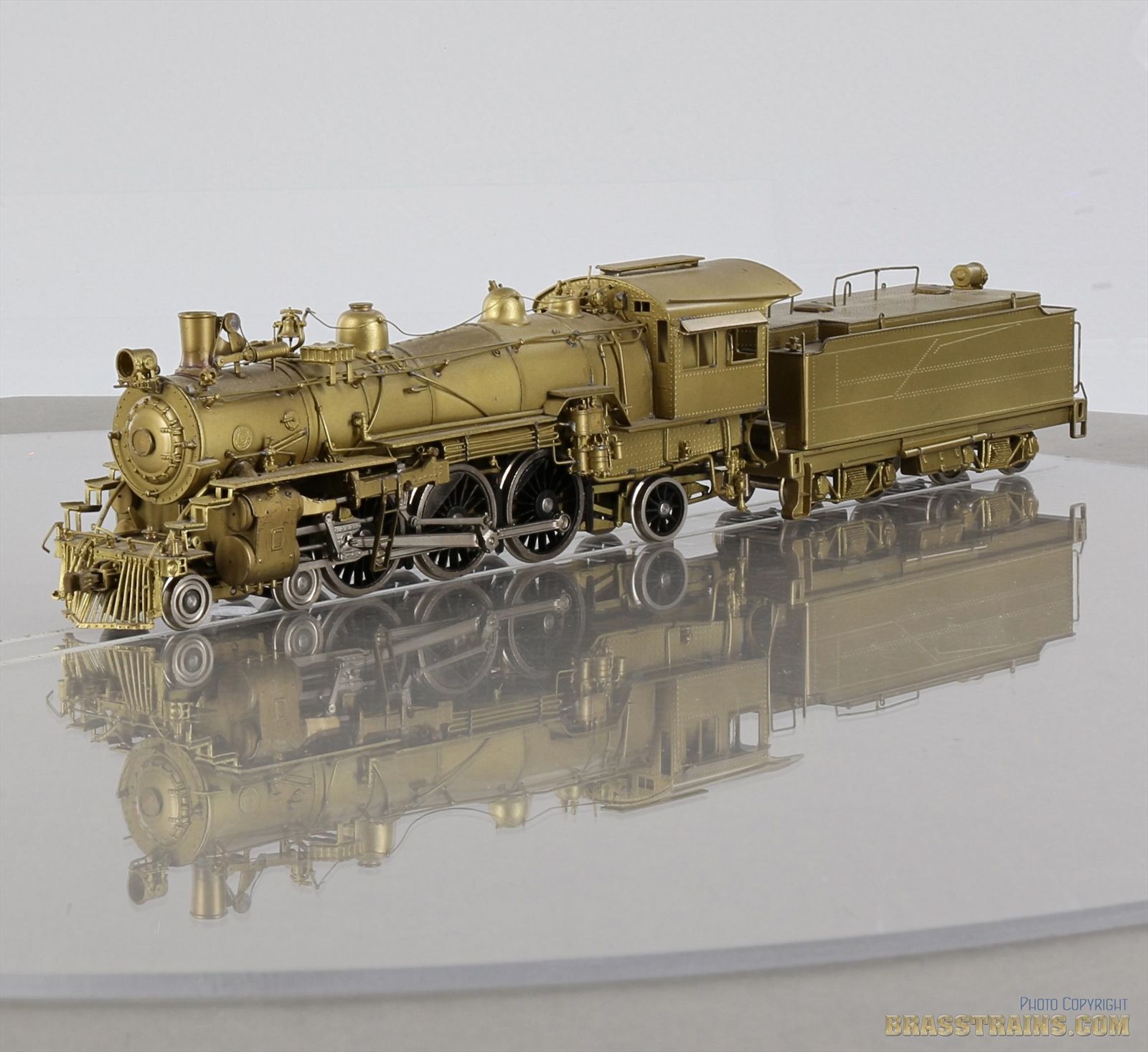 HO Brass Model Train - Key Imports Samhongsa ATSF Santa Fe 4-6-2 ...