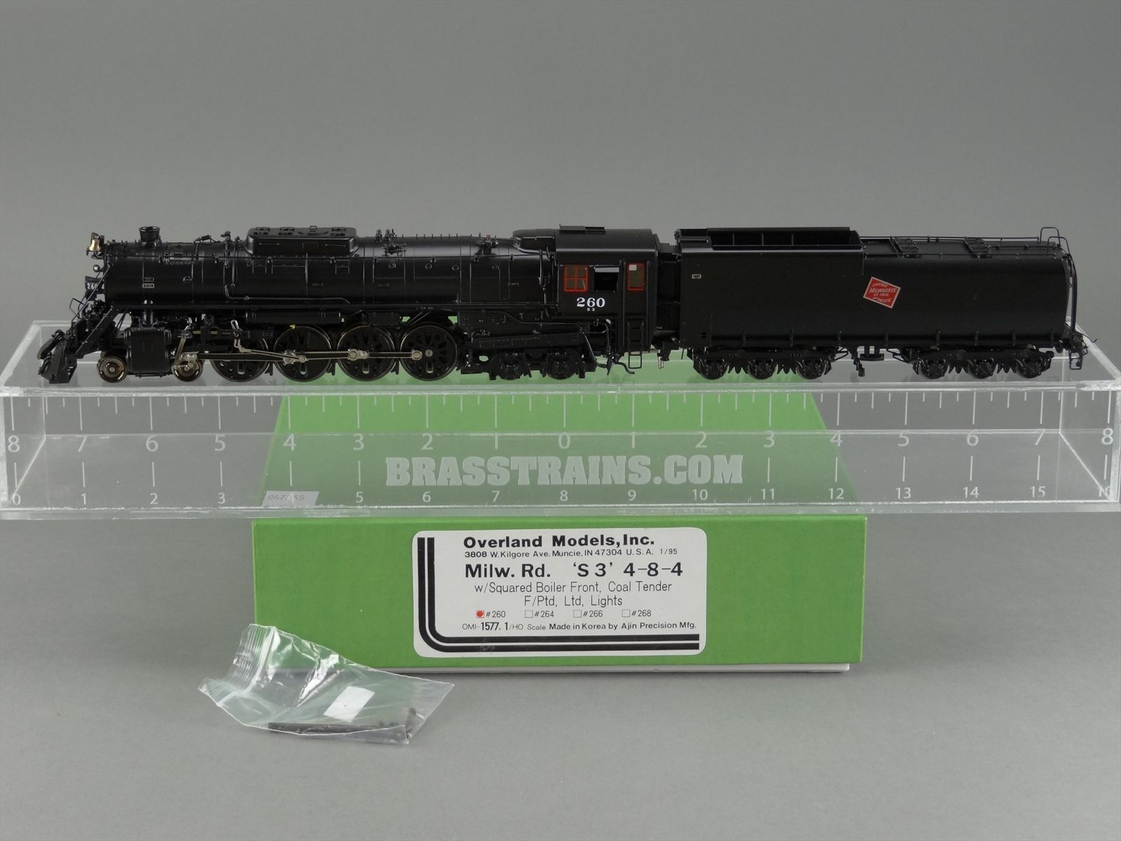 HO Scale Brass Model Train - Overland OMI 1577.1 MILW Milwaukee
