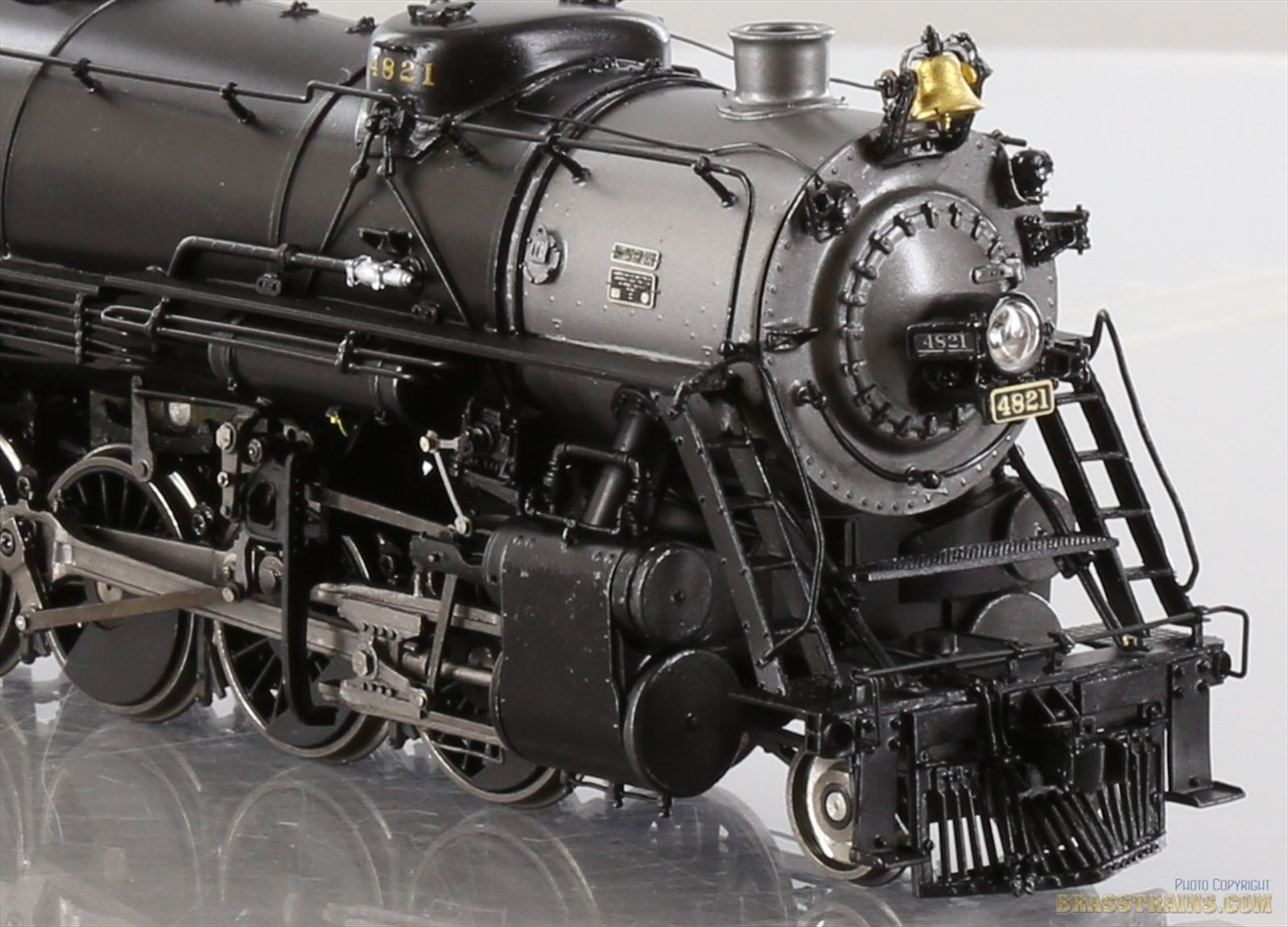 HO Scale Brass Model Train - PSC Precision Scale 17830-1 Southern 2-8-2 ...