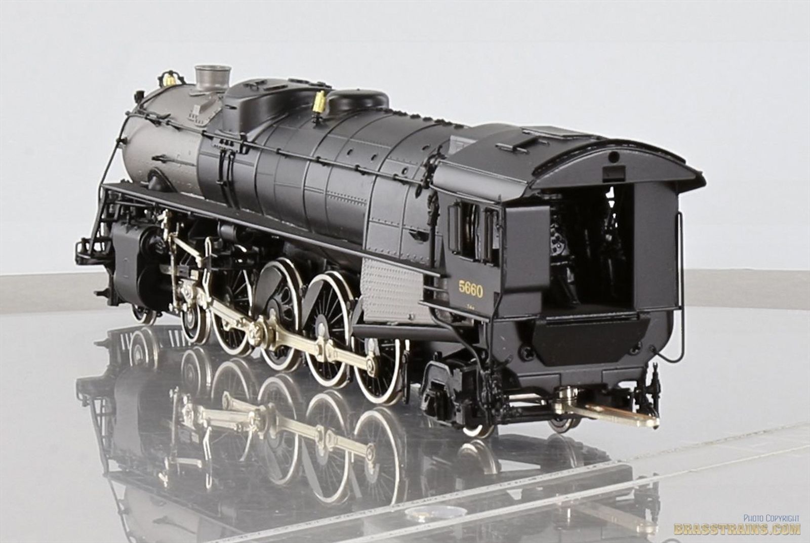 HO Brass Key Imports CS #62 B&O Baltimore & Ohio T-4A 4-8-2 #5660