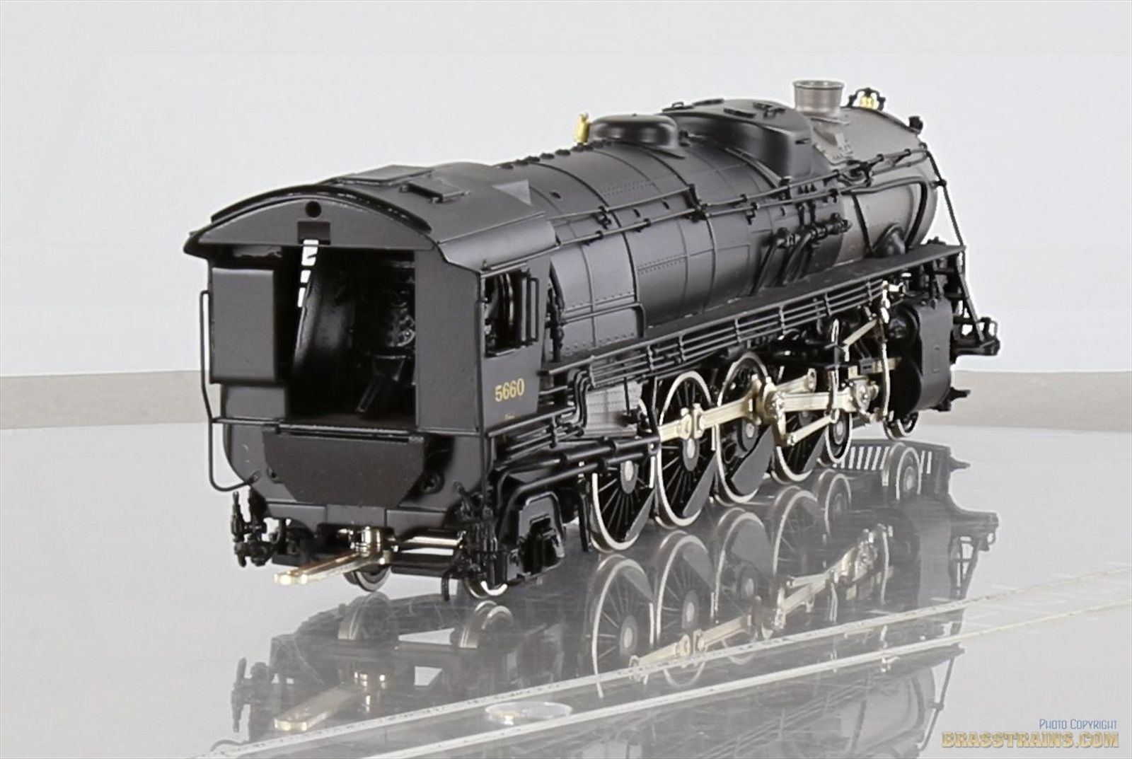 HO Brass Key Imports CS #62 B&O Baltimore & Ohio T-4A 4-8-2 #5660