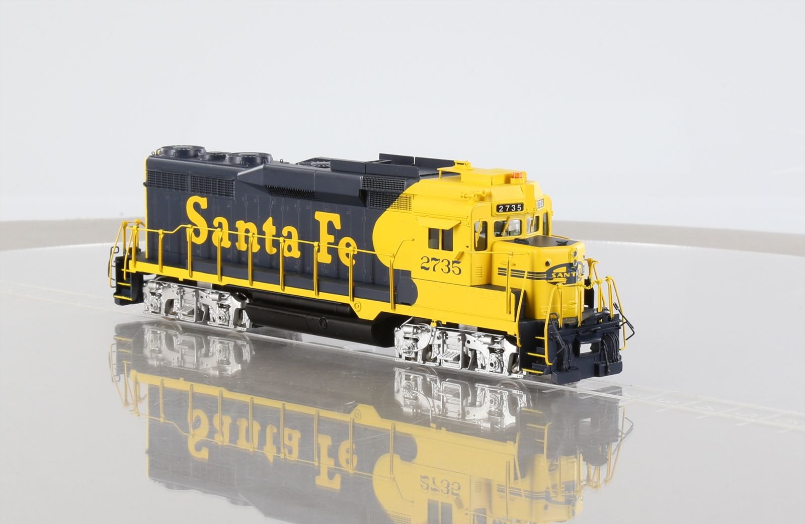 HO Brass Model - CIL 2152.1 ATSF Santa Fe EMD GP-30U Diesel #2735 w ...