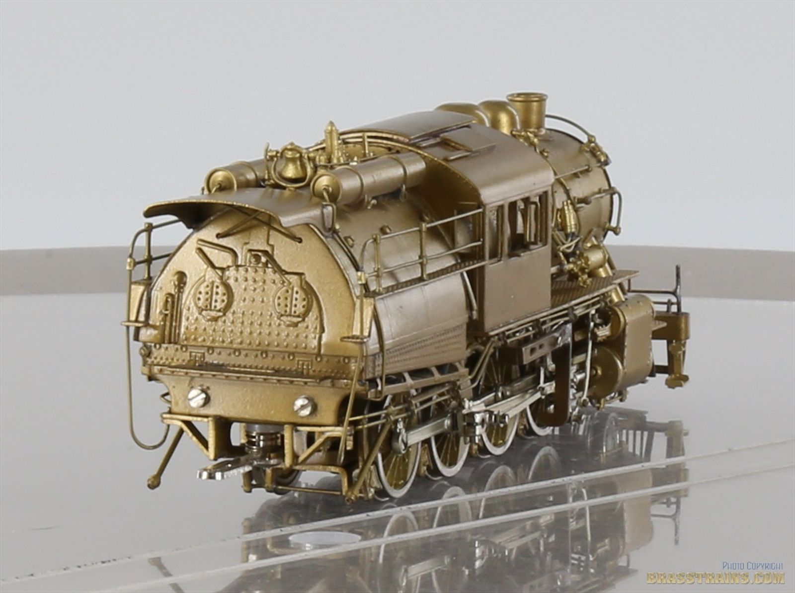 Linea Model HO Brass Model Train - Custom Brass ST-899 Reading Lines 2-8-0 Class I ...
