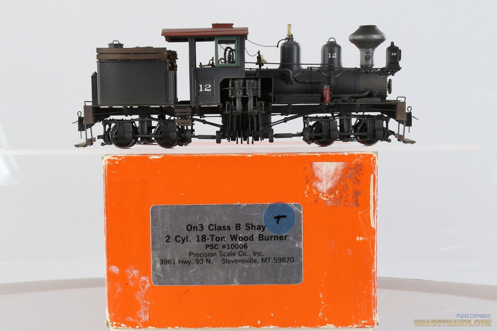 PRECISION SCALE CLASS “A “ SHAY 20TON完成品 PRECISION SCALE CLASS “A “ SHAY 20TON完成品