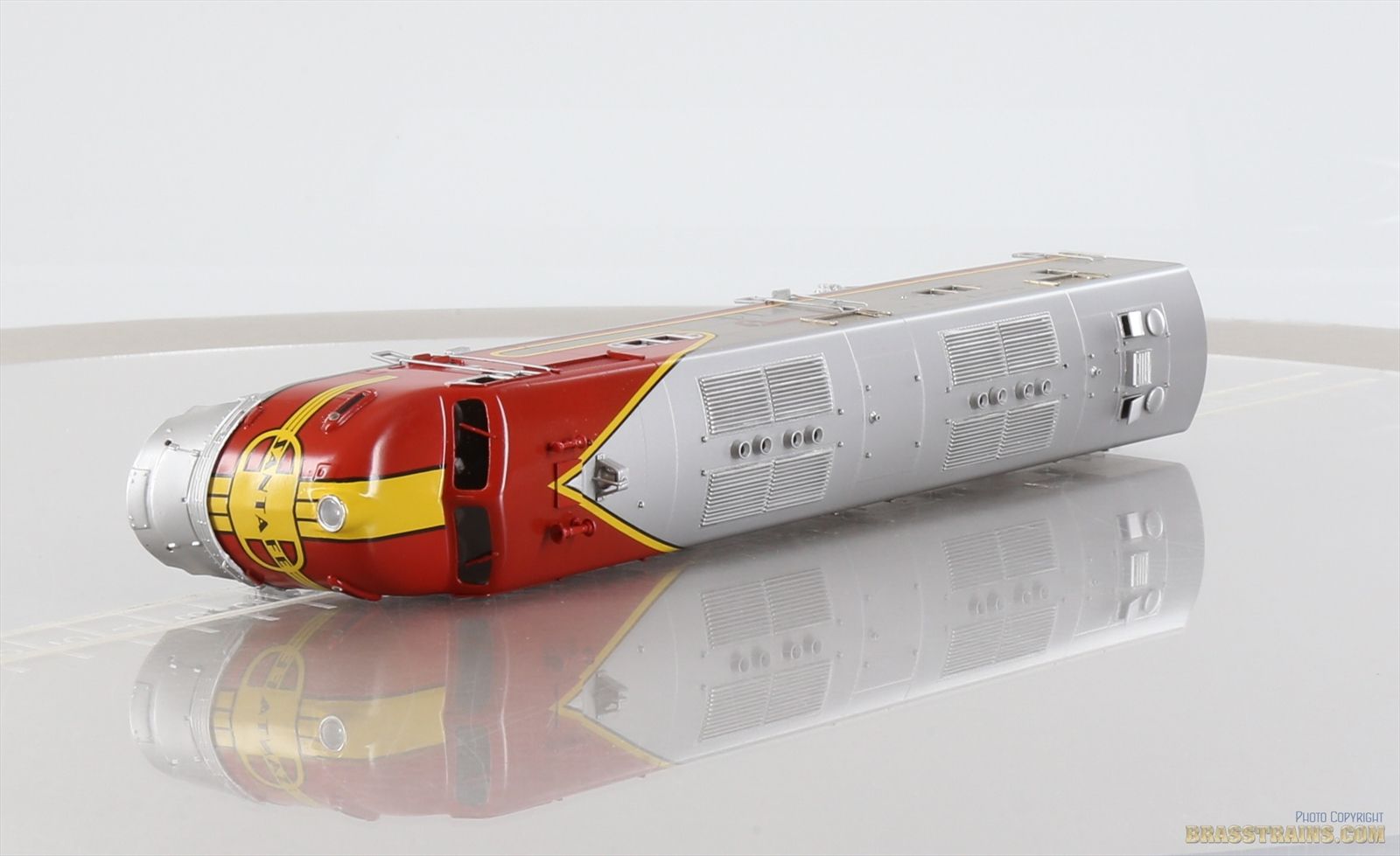 HO Brass Model Train - CIL 2183.1 ATSF Santa Fe EMD E6 E6A E6B Diesel ...