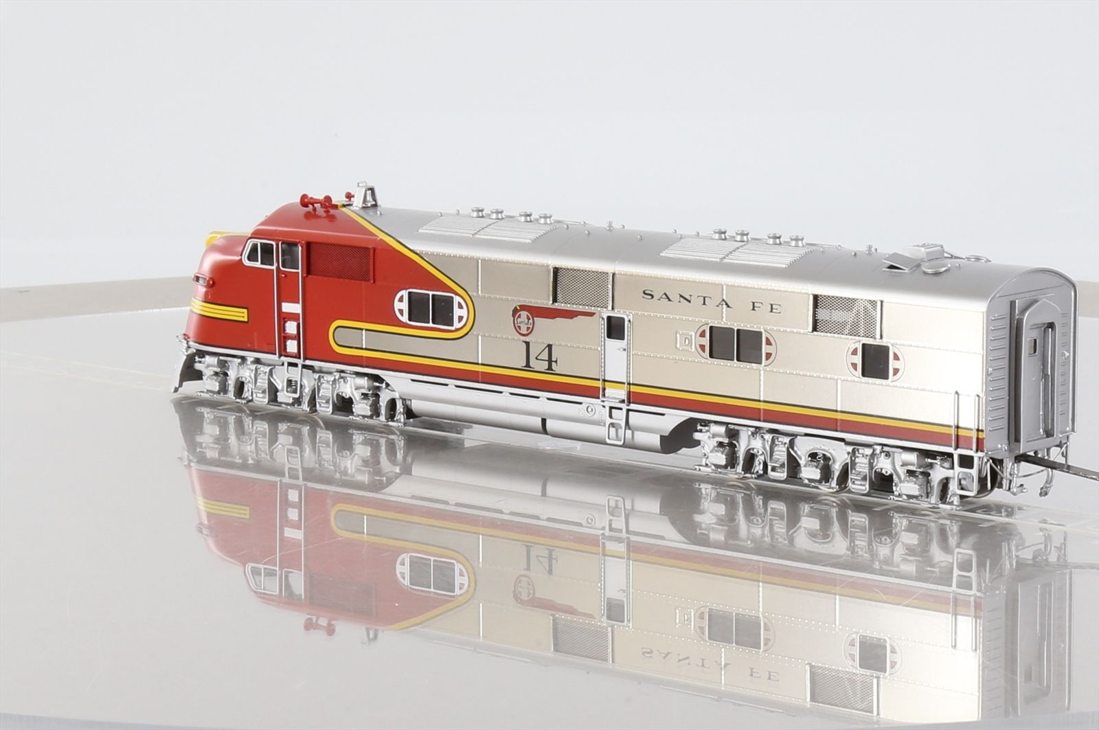 HO Brass Model Train - CIL 2183.1 ATSF Santa Fe EMD E6 E6A E6B Diesel ...