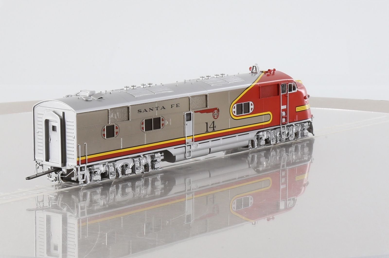 HO Brass Model Train - CIL 2183.1 ATSF Santa Fe EMD E6 E6A E6B Diesel ...
