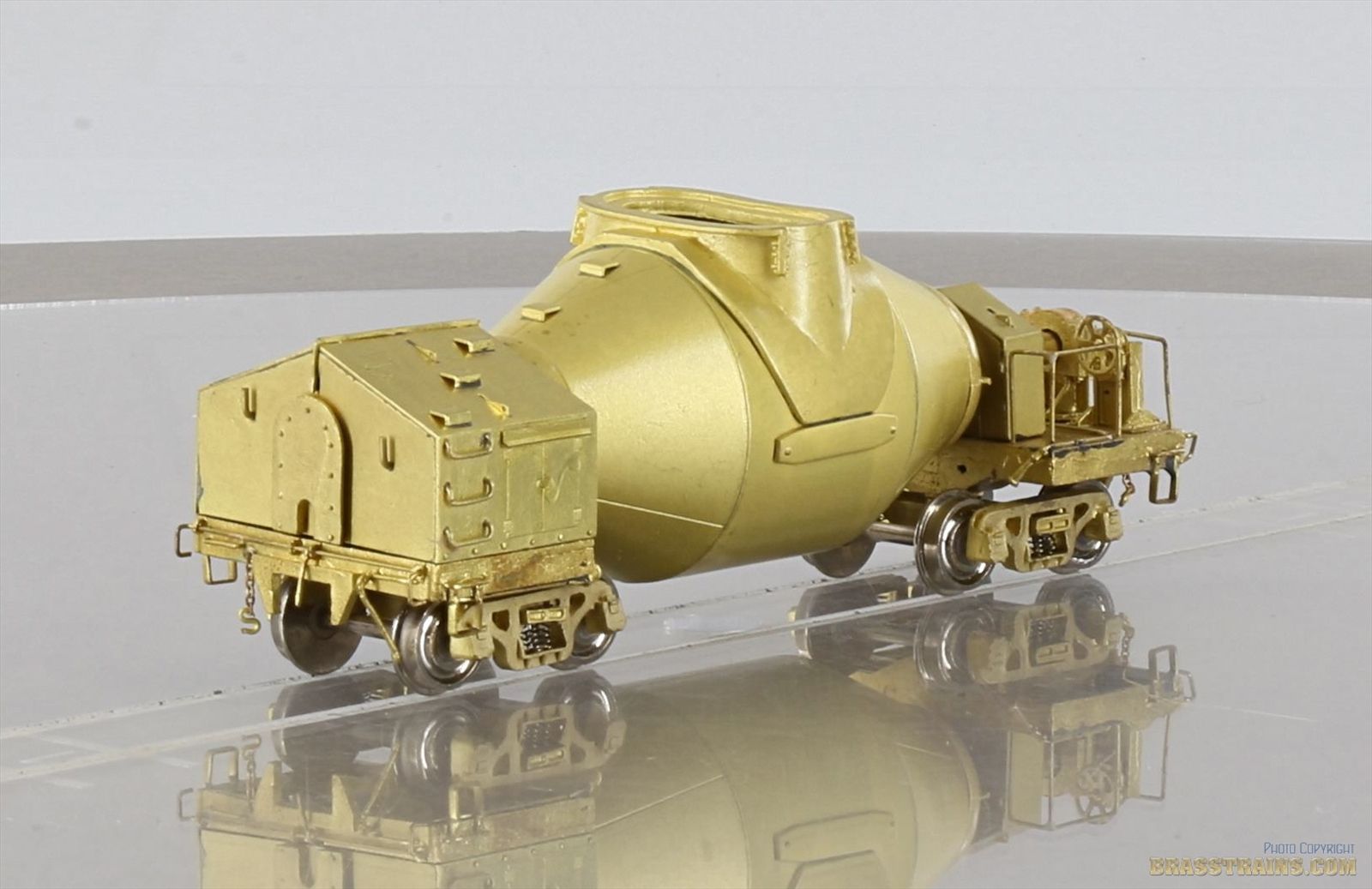 HO Brass Model - Oriental Limited Pollock 80 TON Hot Metal Car - Unpainted