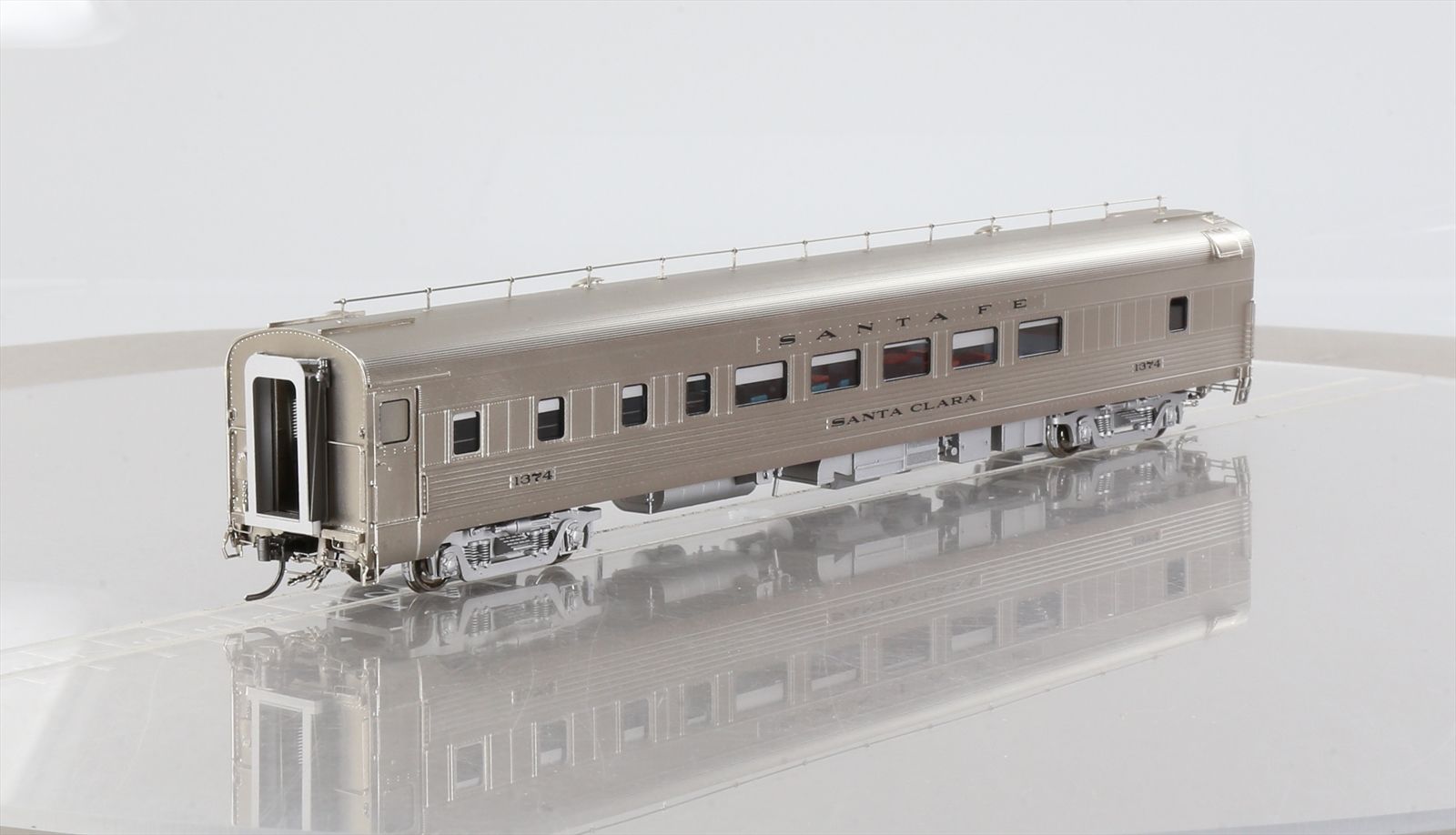 HO Scale Brass Model - TCY CY The Coach Yard 1255.1 ATSF Santa Fe #1374 ...