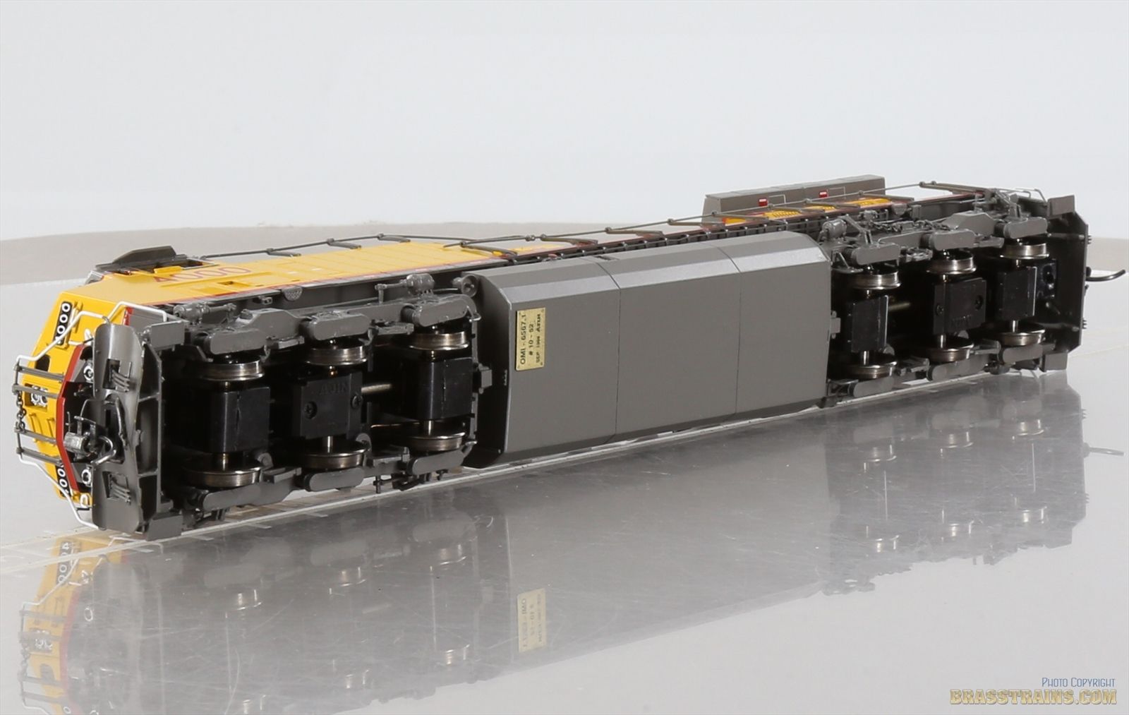 HO Brass Model - OMI 6567.1 GECX AC4400CW #4000 - F/P 1998 Run