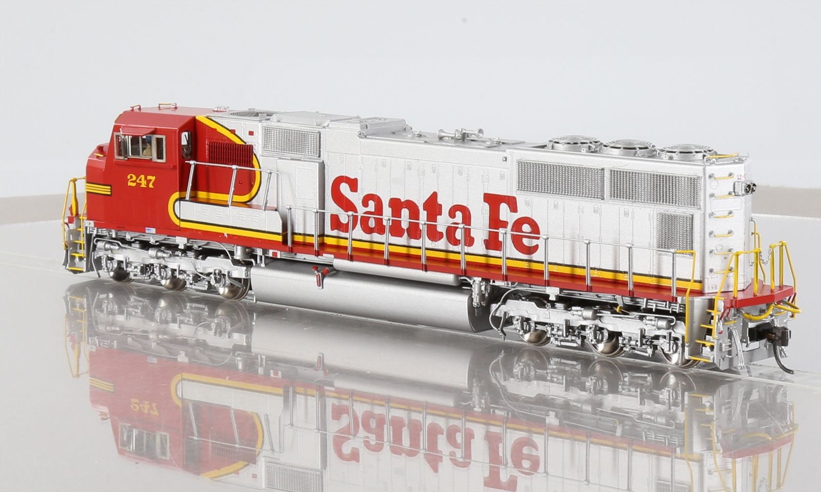 HO Brass Model - OMI 6145.1 ATSF Santa Fe SD75M Diesel #247 - F/P + DCC ...