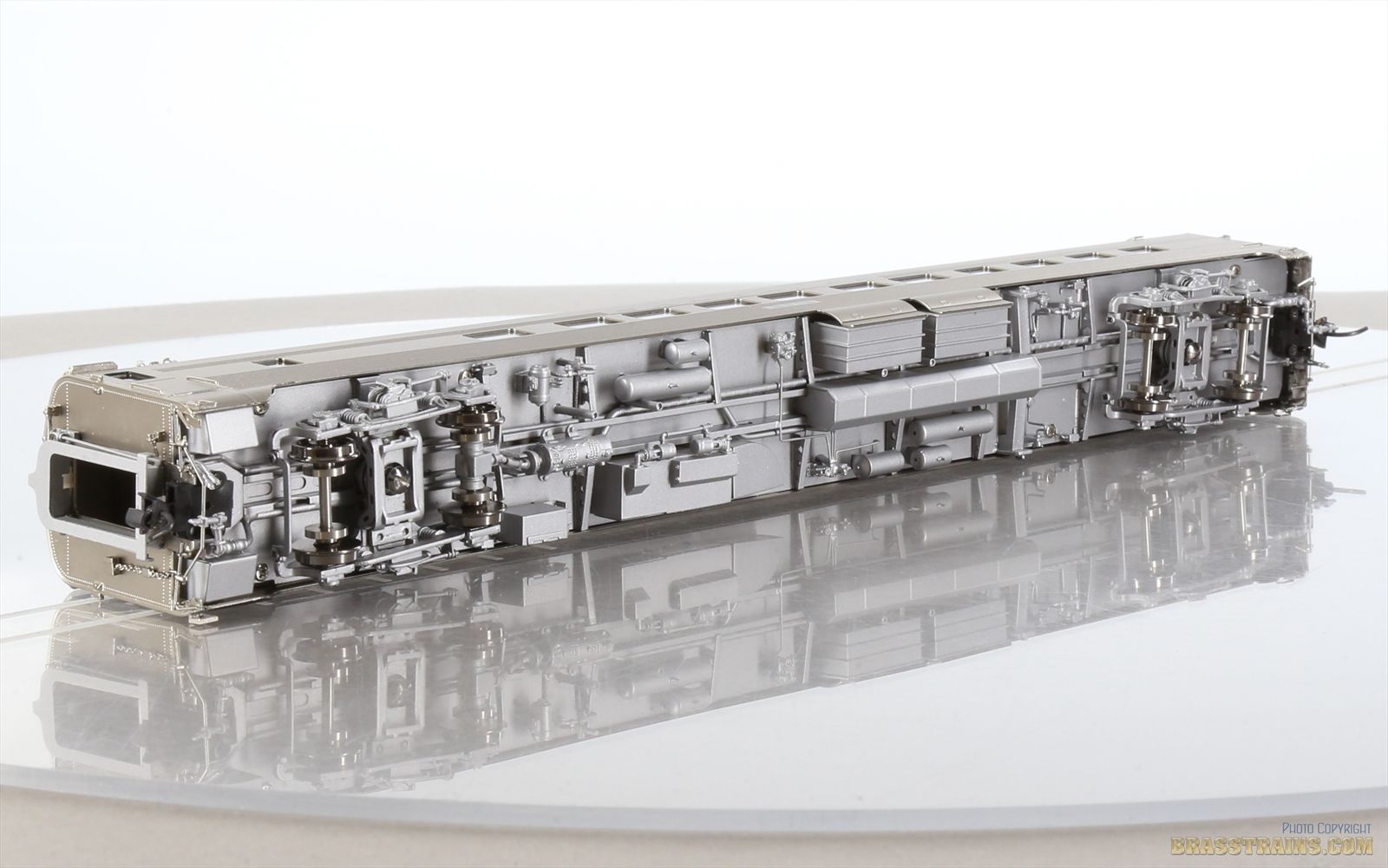 HO Brass Model Train TCY 0472 Coach Yard ATSF Santa Fe 44 Seat Coach ...