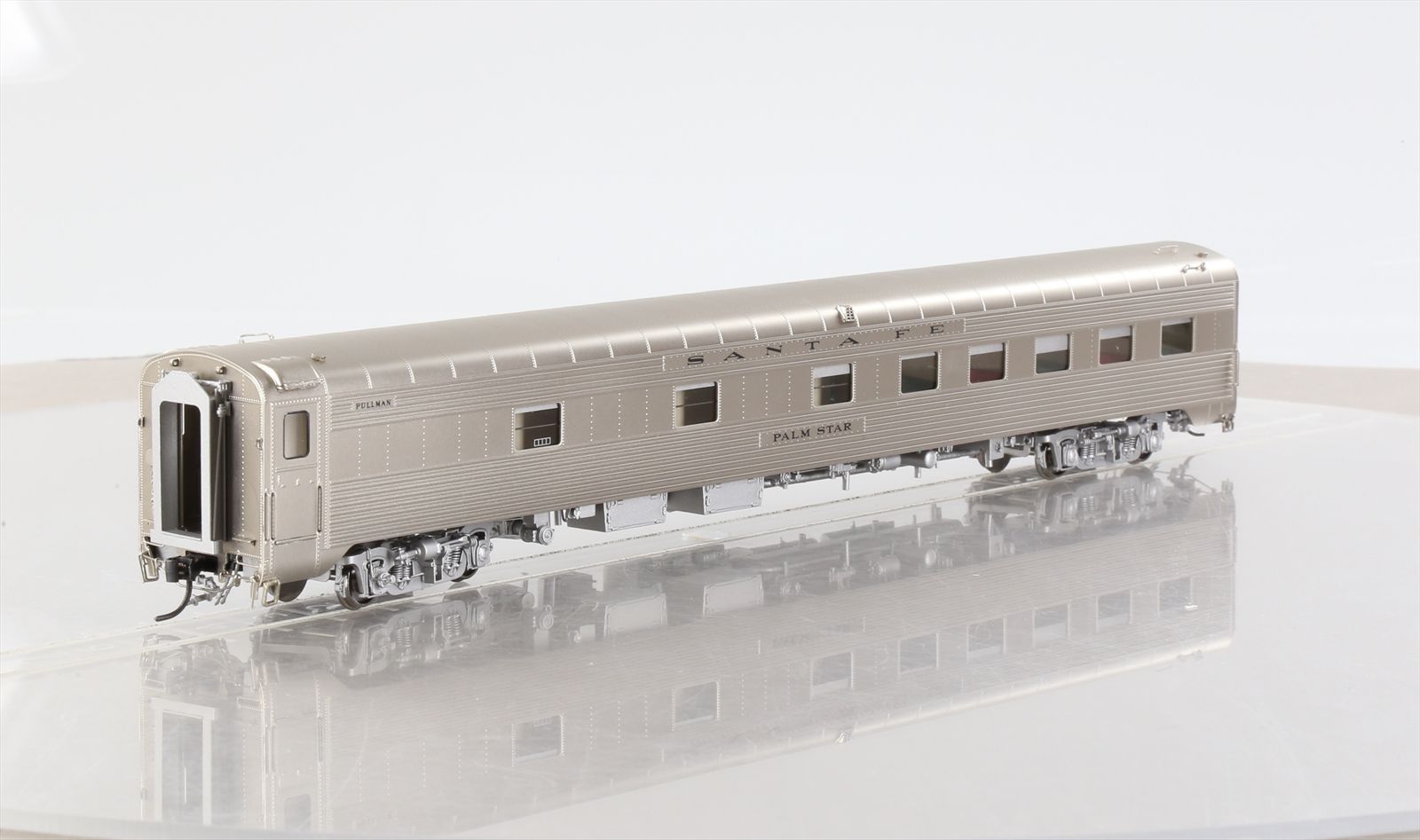 HO Brass Model Train TCY 1236.2 Coach Yard ATSF Santa Fe 10-6 Sleeper ...
