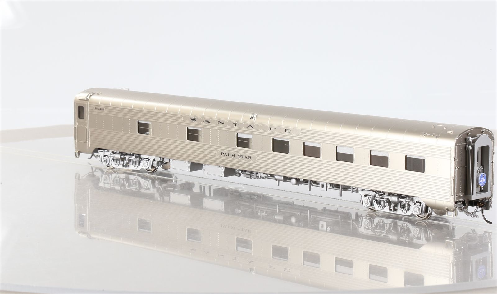 HO Brass Model Train TCY 1236.2 Coach Yard ATSF Santa Fe 10-6 Sleeper ...
