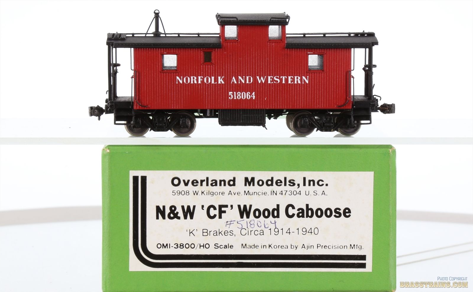 HO Brass Model - OMI 3800 N&W Norfolk & Western CF