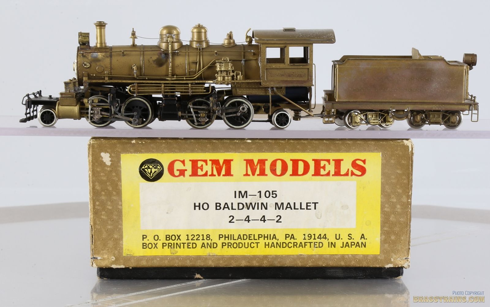 HO Brass Train GEM Misc. Roads 2442 IM105 Gem Model Railways