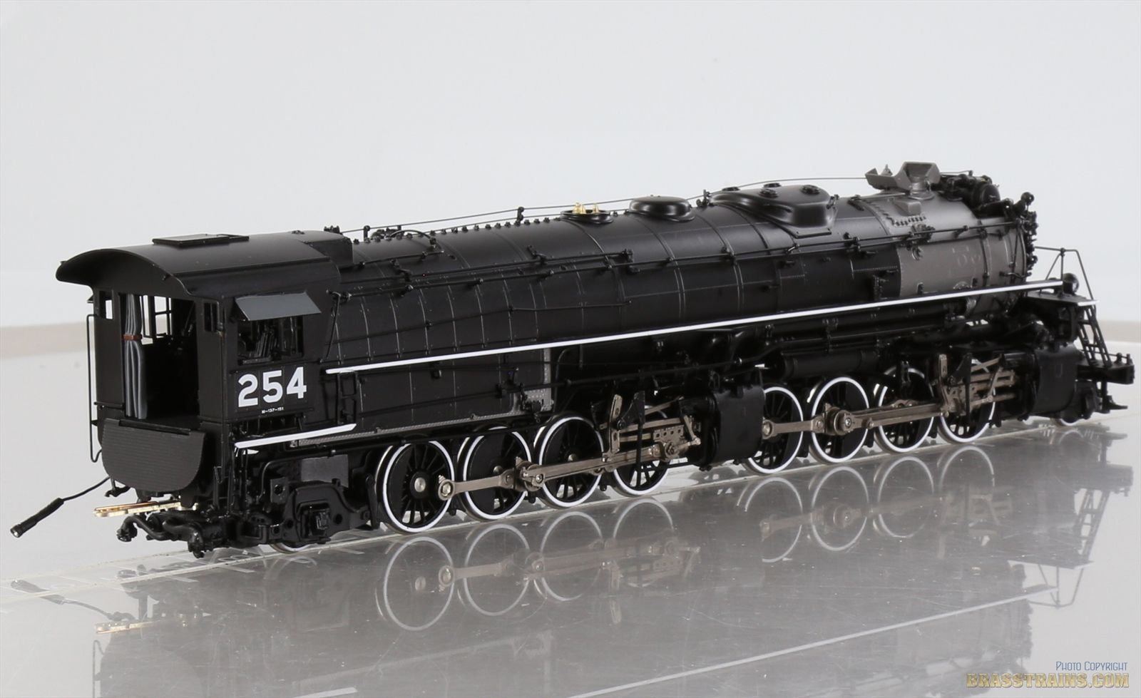 HO Brass Model - W&R WP Western Pacific 2-8-8-2 Class 251 Version 2 ...