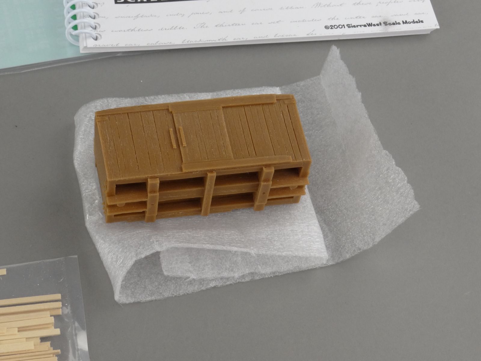 HO Scale Craftsman Sierra West Kit The Backwoods Work Train