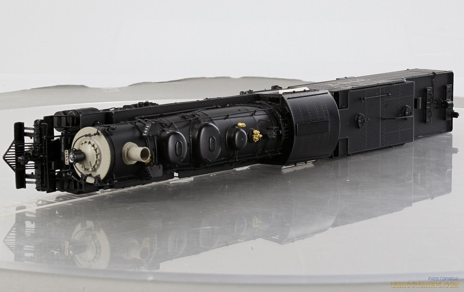 HO Brass Model - KEY CS #71 ATSF Santa Fe Late Run 2-8-2 #3187 - F/P