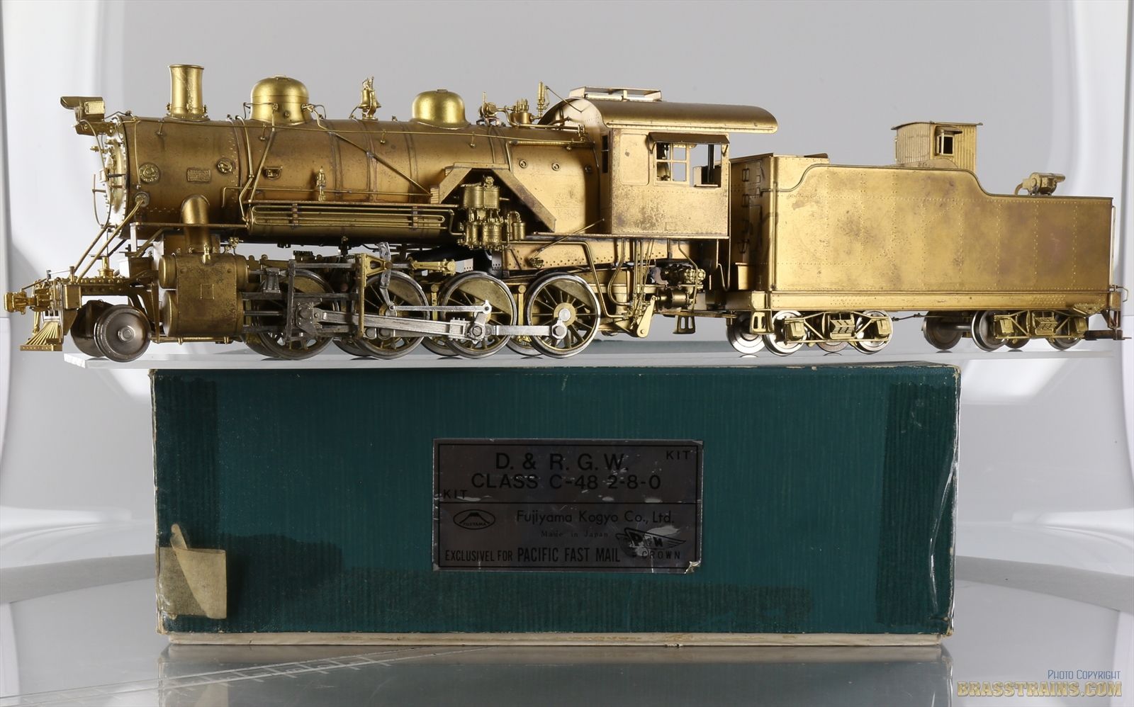 O Brass Model - PFM Crown Fujiyama D&RGW Denver & Rio