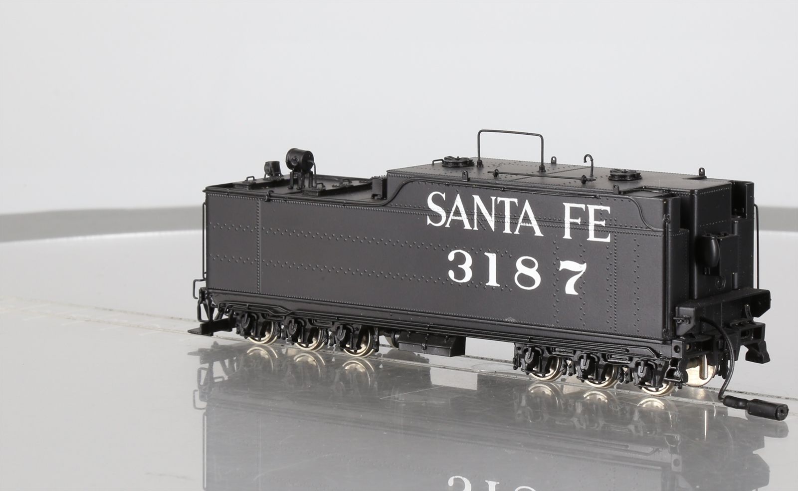 HO Brass Model - KEY CS #71 ATSF Santa Fe Late Run 2-8-2 #3187 - F/P