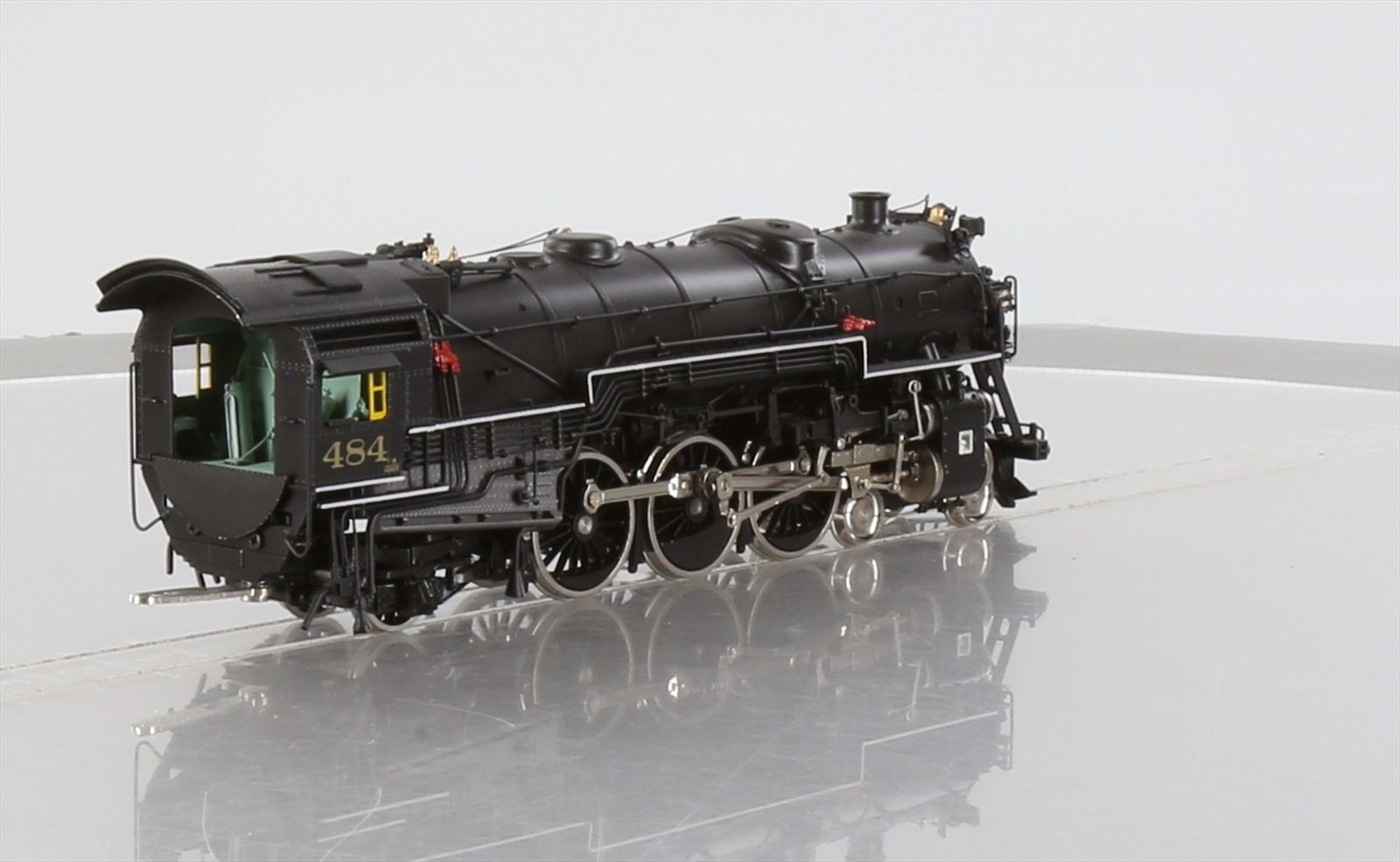 HO Brass Model - Key C&O Chesapeake & Ohio 4-6-2 Class F-18 #484 - F/P