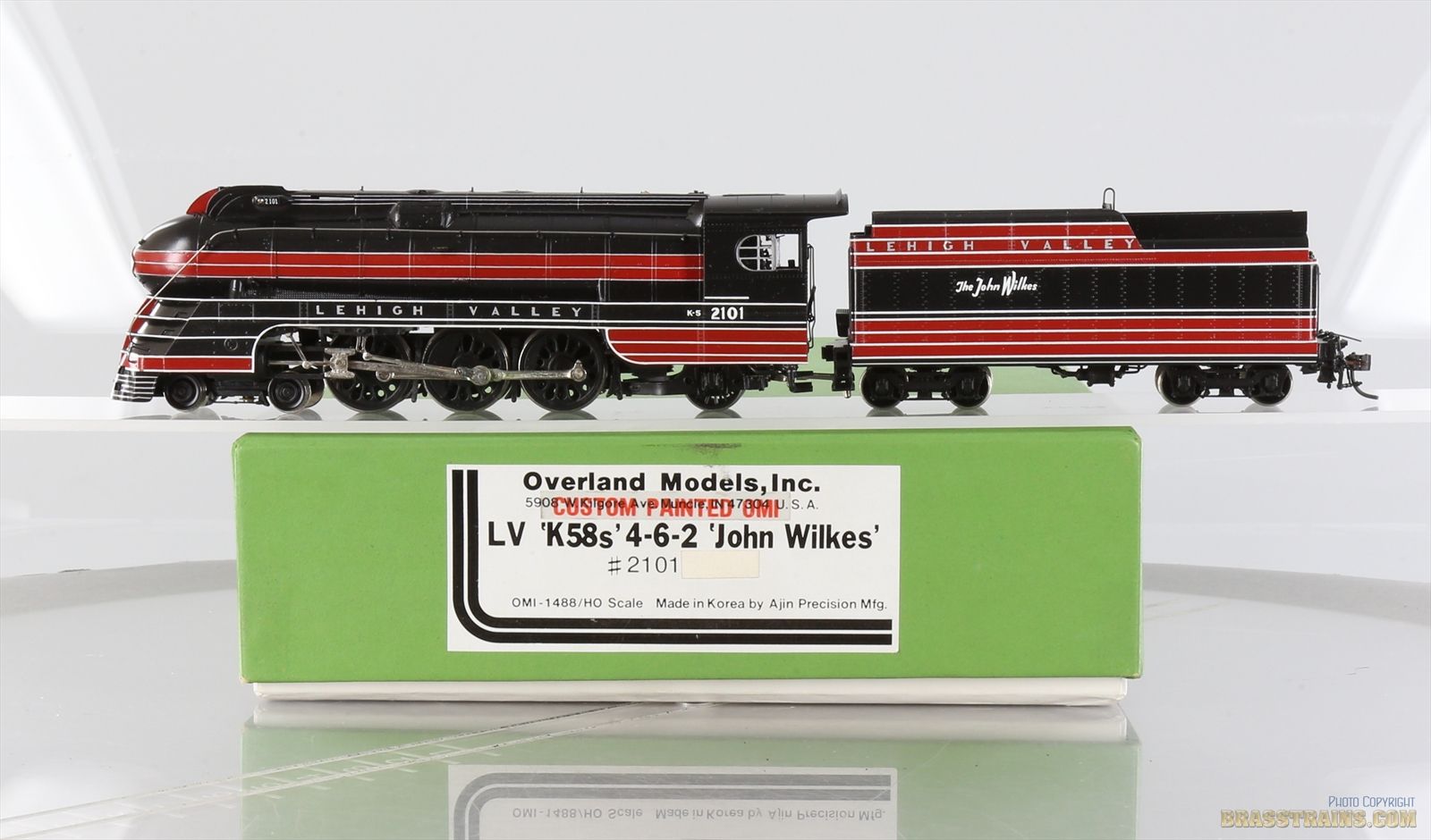 HO Brass Model Train - OMI 1488 Overland LV Lehigh Valley 4