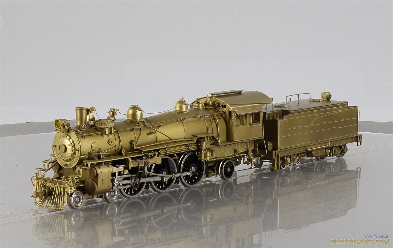 HO Brass Model Train - Key Imports Samhongsa ATSF Santa Fe 4-6-2 ...
