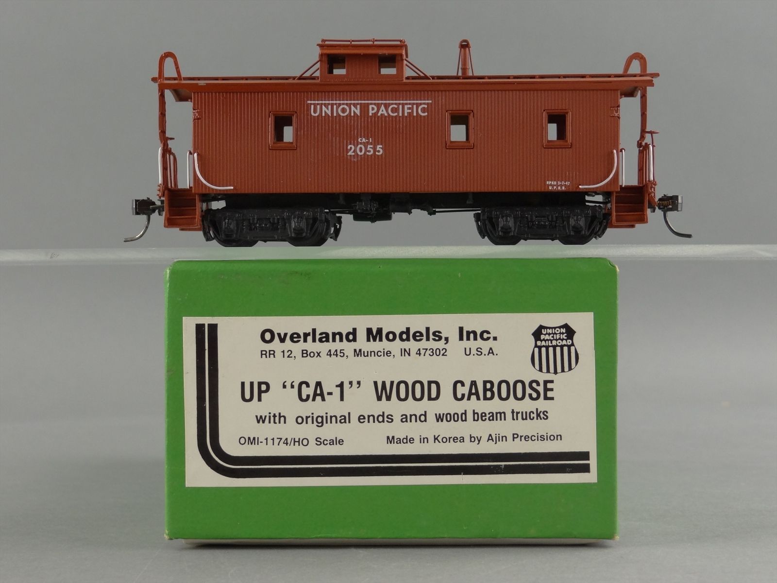 HO Brass Model - OMI 1174 UP Union Pacific CA-1 Wood Caboose