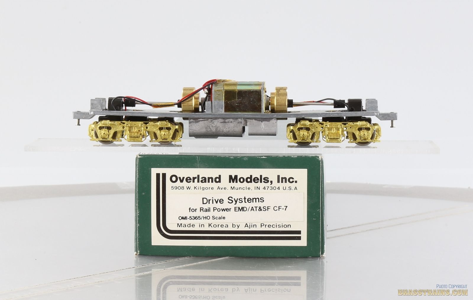HO Brass Model - OMI 5365 Drive System for Rail Power EMD/AT&amp