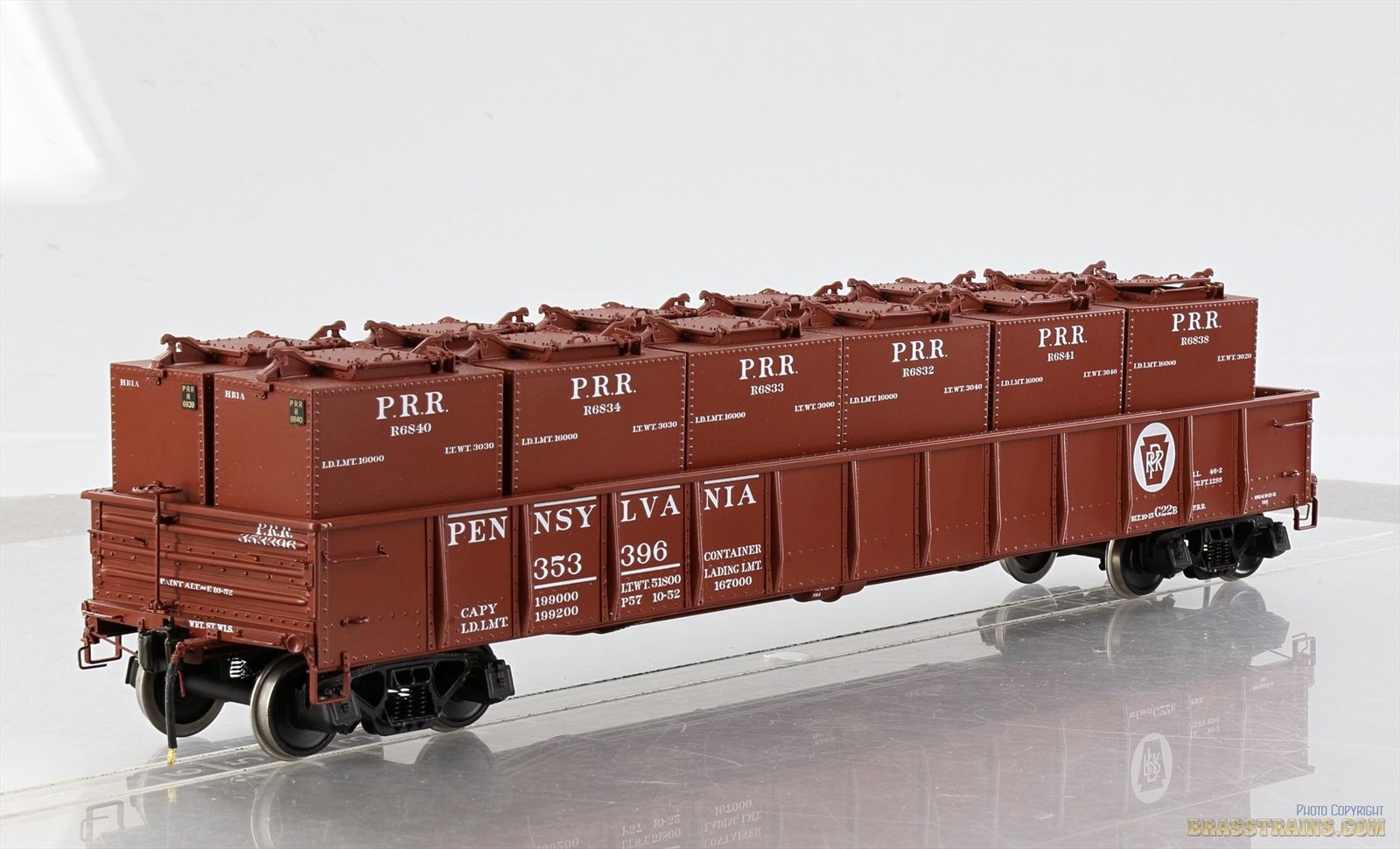 O Scale Brass Model - Kohs & Co. Pennsylvania PRR G22b Gondola w ...