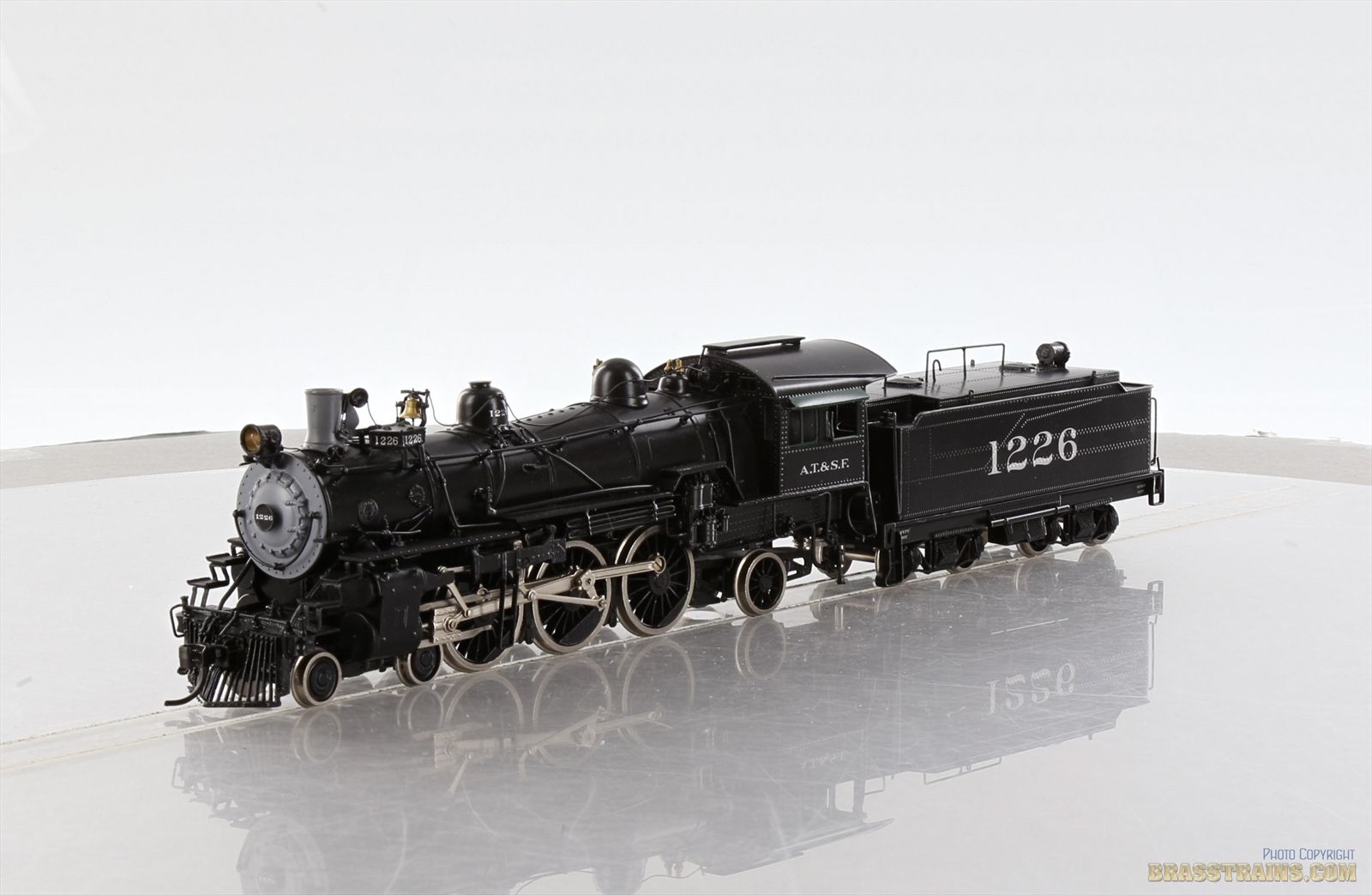 HO Brass Model Train - Key Imports Samhongsa ATSF Santa Fe 4-6-2 ...