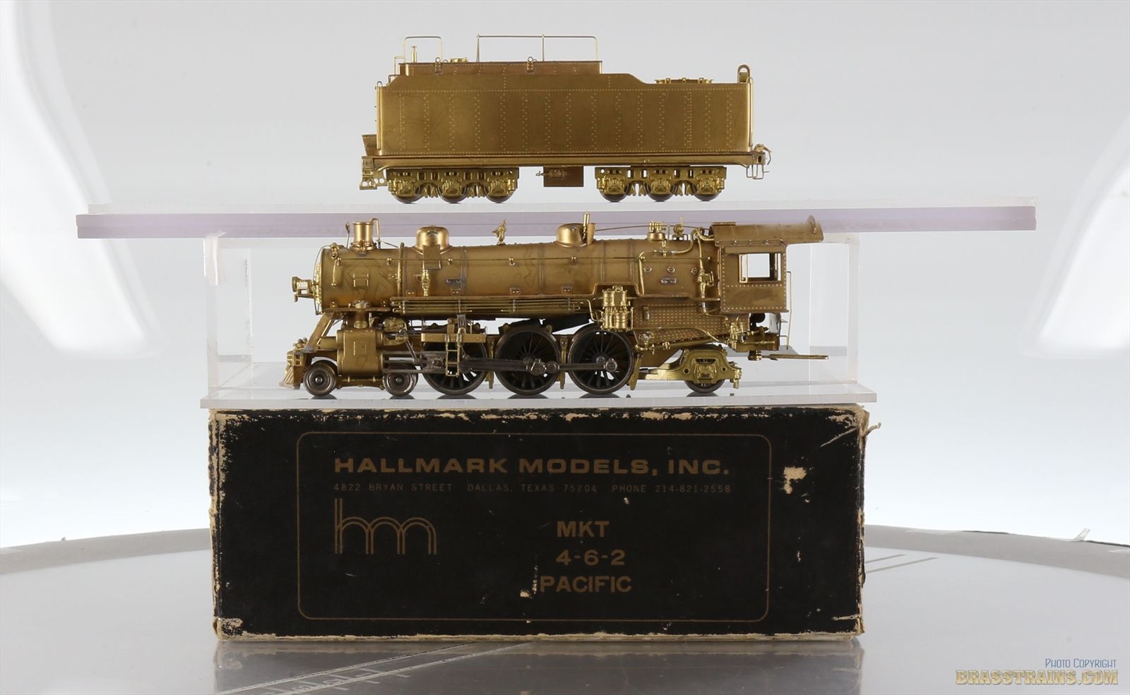 Hallmark Model H HO Brass Model - HM Hallmark MKT Missouri Kansas Texas 4-6-2 H-3A ...