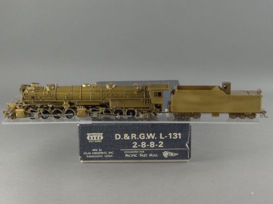HO Brass Model - PFM United D&RGW Rio Grande 2-8-8-2 L-131 