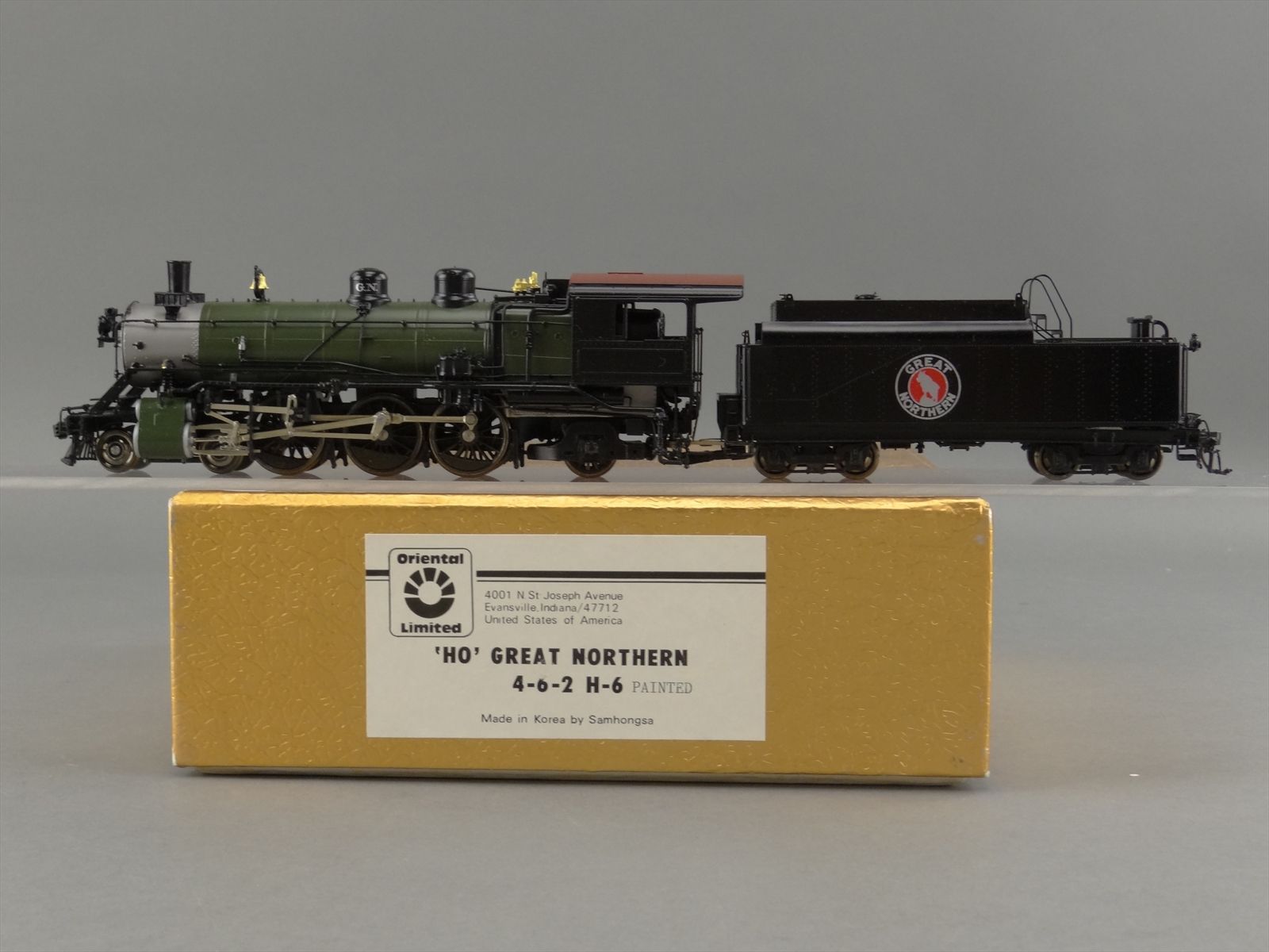 HO Brass Model - Oriental GN Great Northern 4-6-2 H-6 Glacier Park