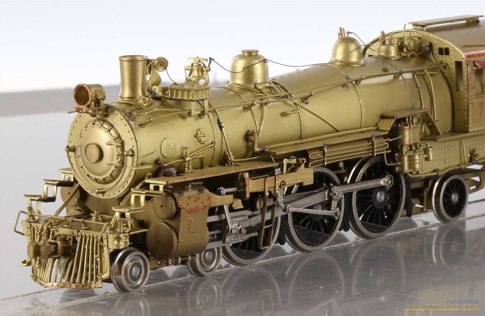 HO Brass Model Train - Key Imports Samhongsa ATSF Santa Fe 4-6-2 ...