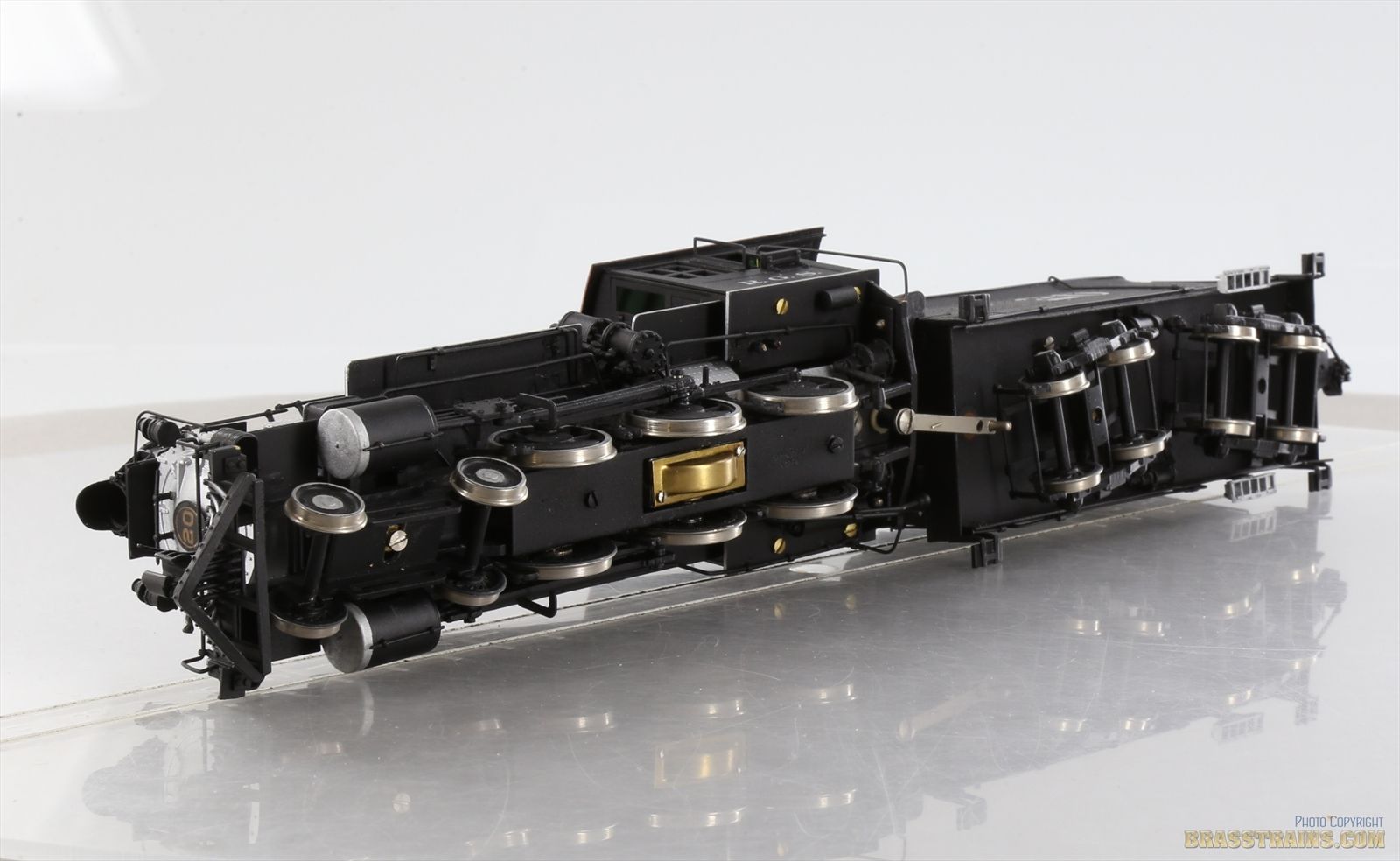On3 Brass Model - Sunset RGS Rio Grande Southern 4-6-0 #20 - Custom