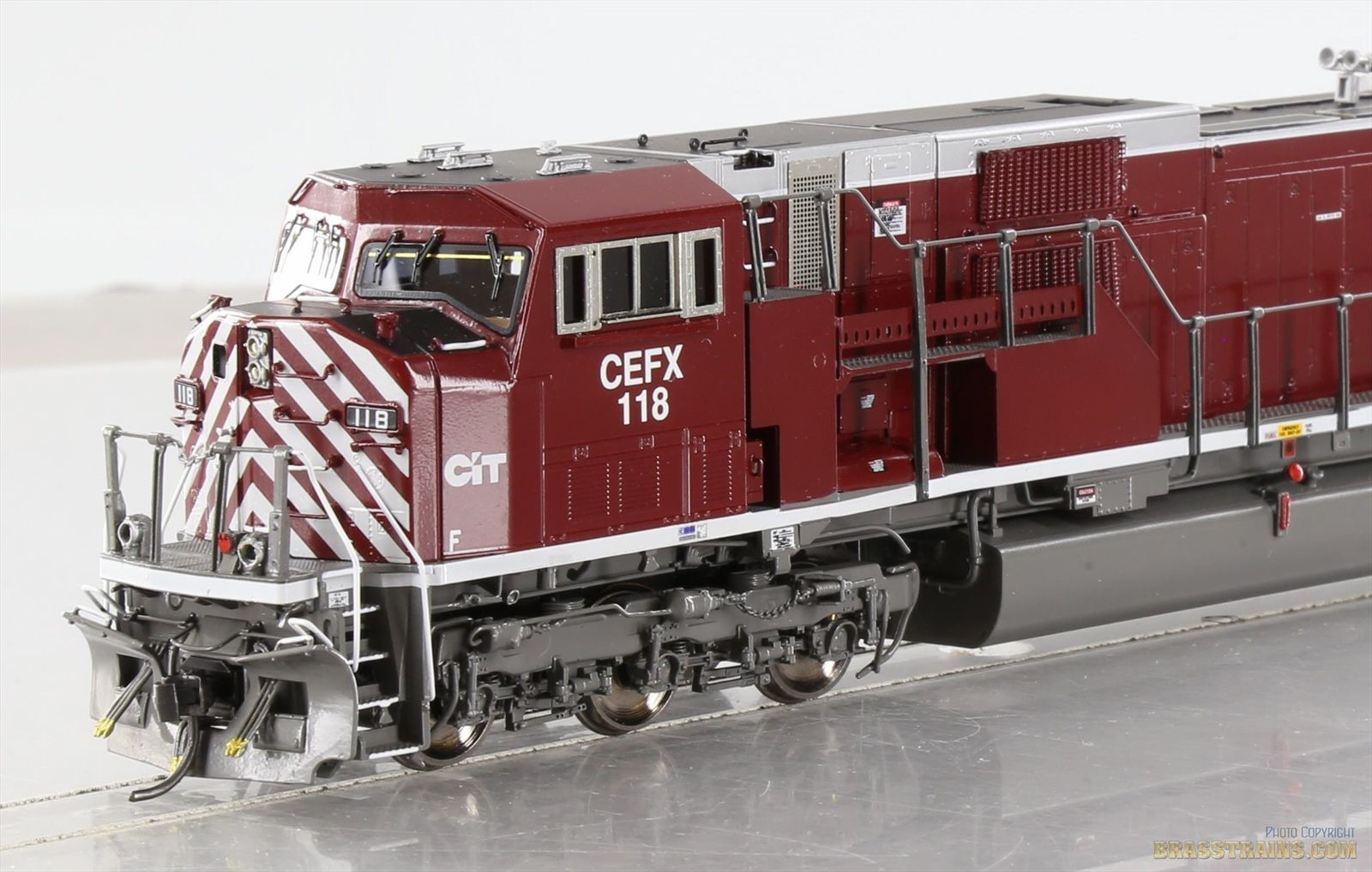 HO Brass Model - OMI 6629.1 EMD SD9043MAC CEFX Lease #118 Diesel - F/P ...