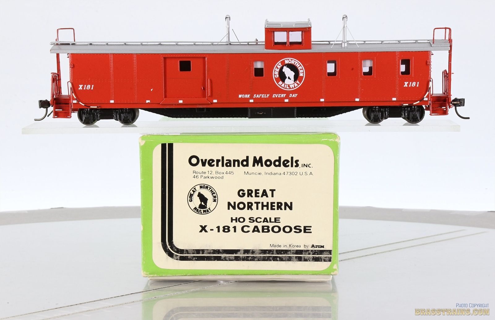 HO Brass Model - OMI 1109 GN Great Northern X-181 Long
