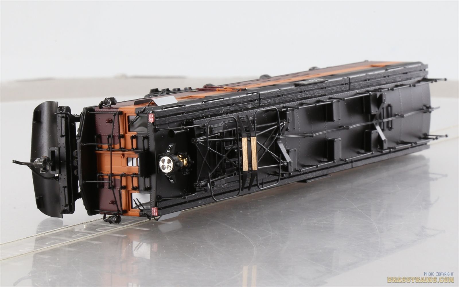 HO Scale Brass Model Train PSC-18564-2 MILW RD. Box Cab EF-2 A-A-A 3 ...