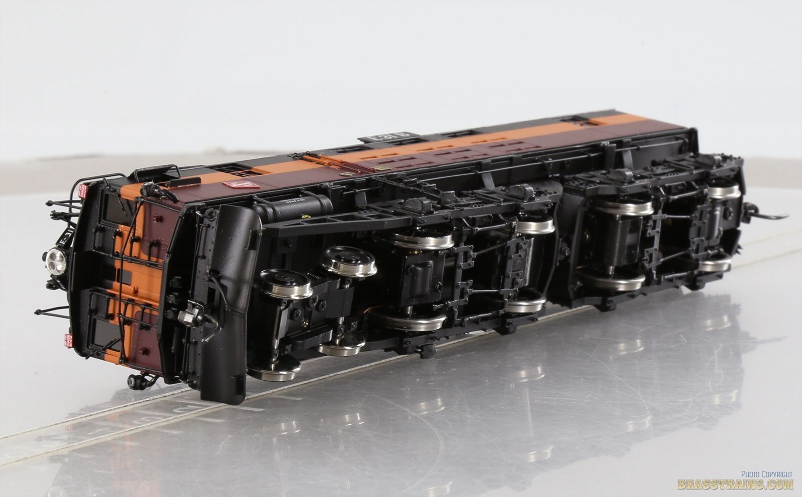 HO Scale Brass Model Train PSC-18564-2 MILW RD. Box Cab EF-2 A-A-A 3 ...