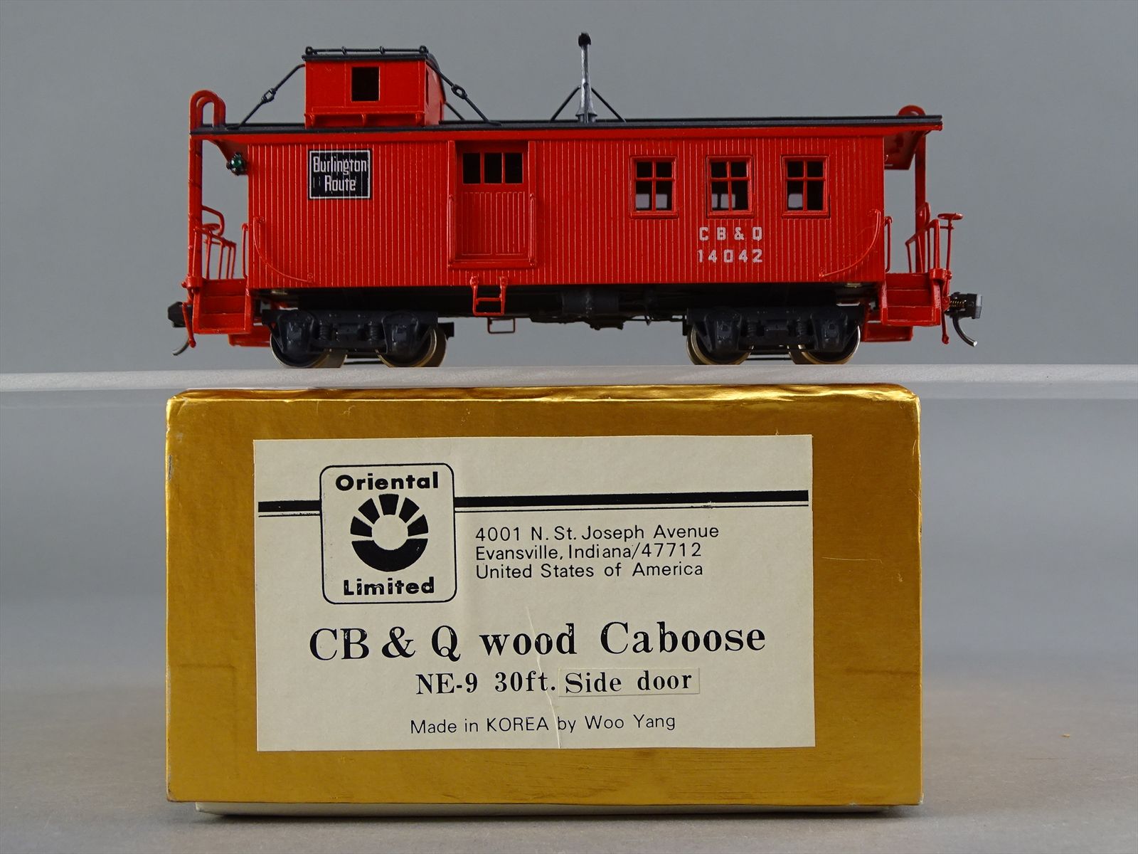 HO Brass Model - Oriental CB&Q Chicago Burlington & Quincy
