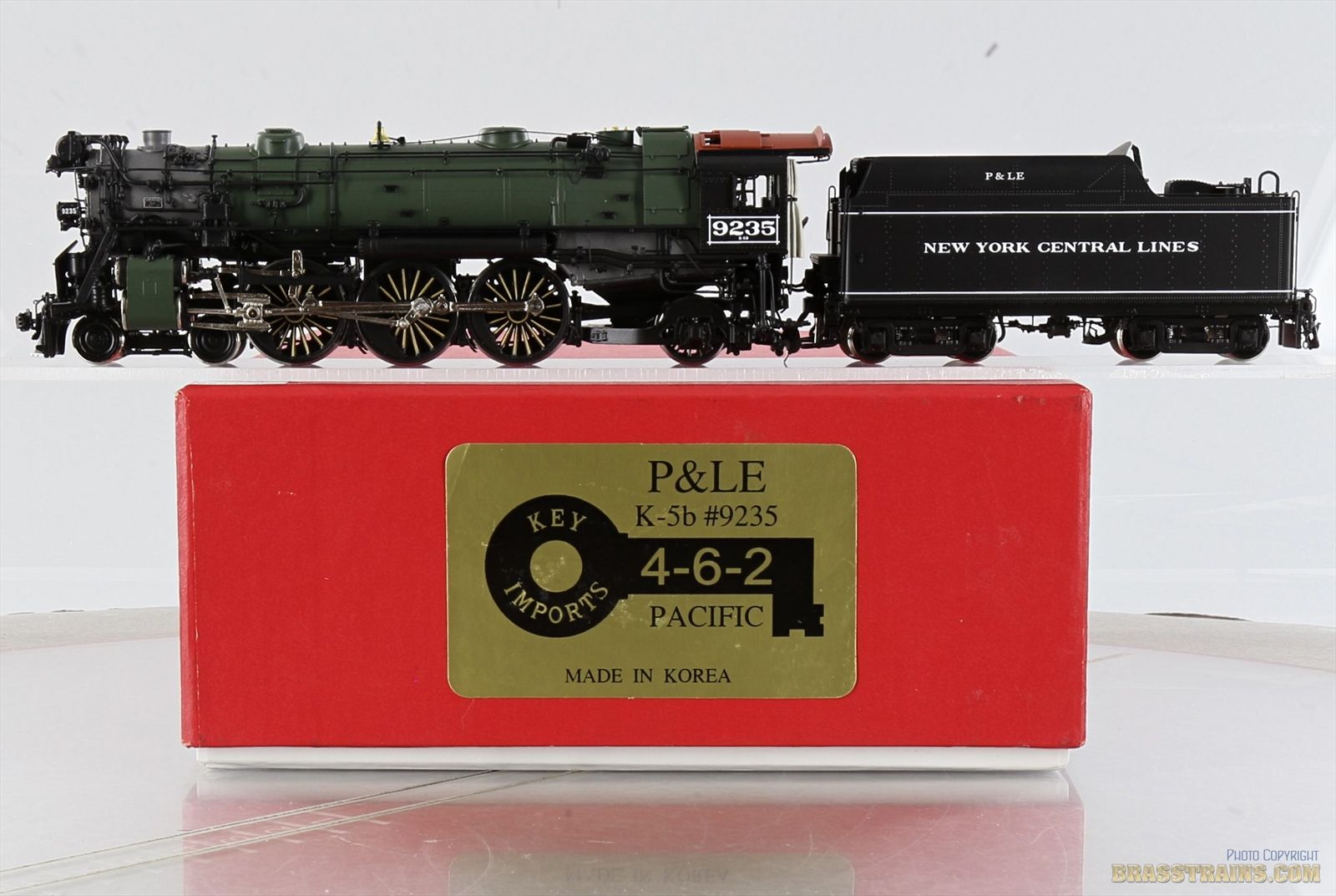 HO Brass Model - Key NYC New York Central K-5b 4-6-2 Pacific #9235