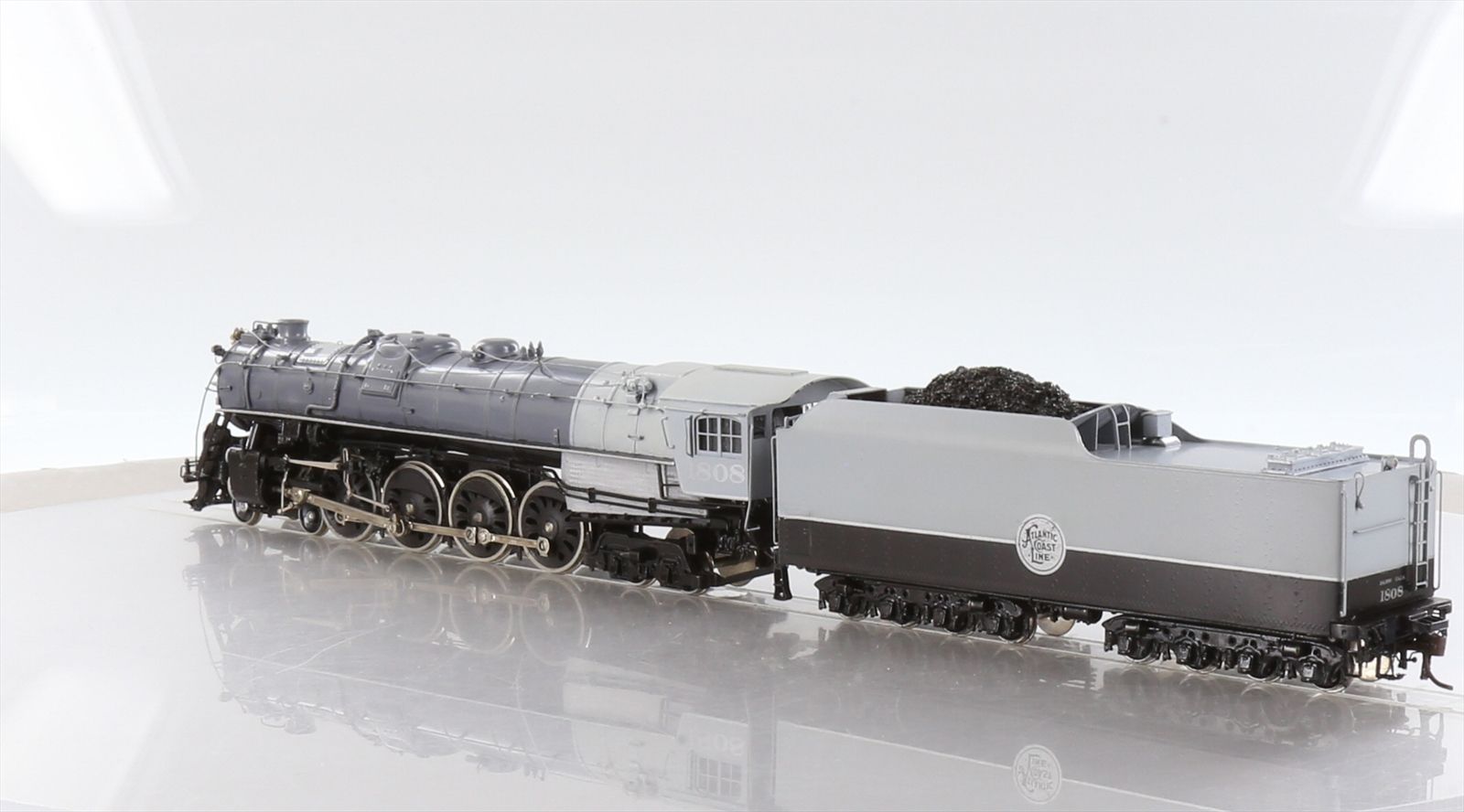 HO Brass Model - OMI 1402 ACL Atlantic Coast Line 4-8-4 R-1 #1808 ...