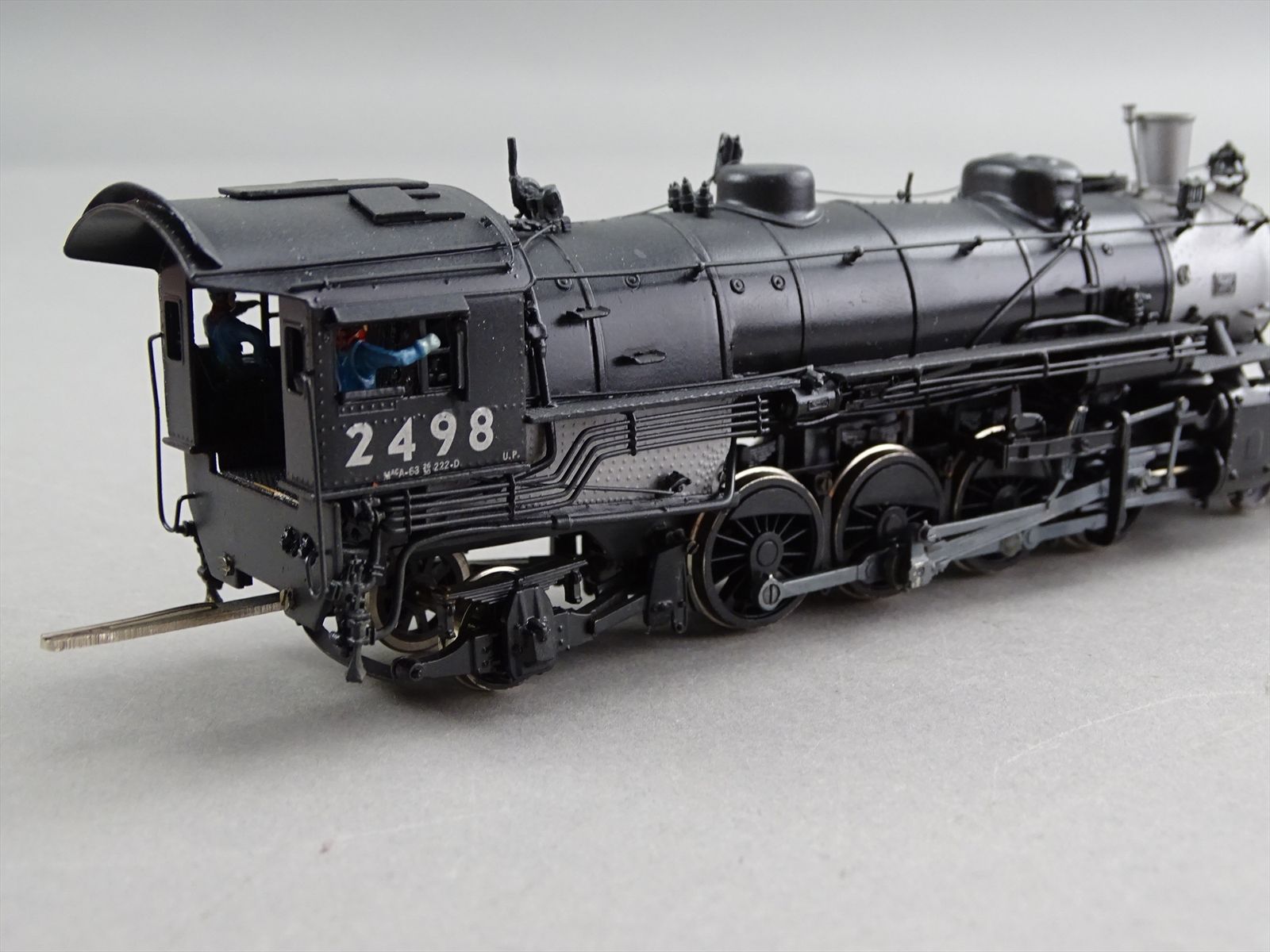 HO Brass Model - Key UP Union Pacific 2-8-2 Mikado 2480 Class #2498 ...