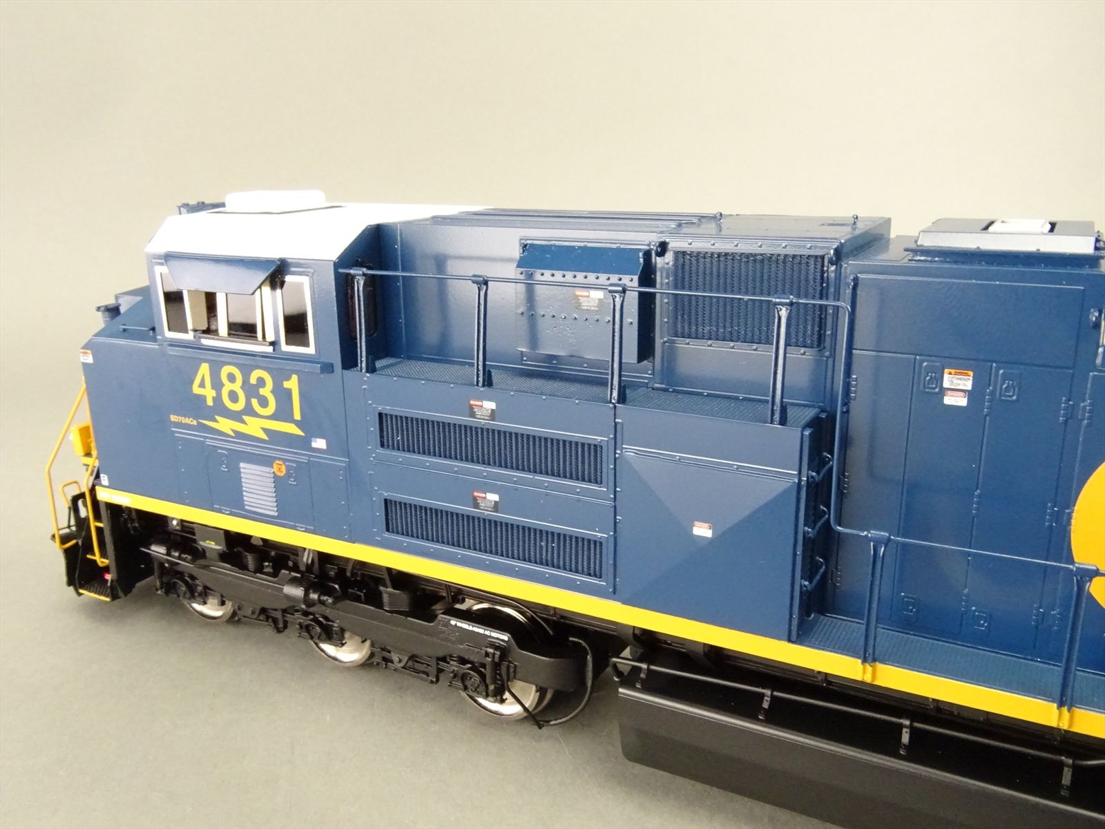 O Brass Model - OMI CA-1102-1 CSX SD70ACe #4831- 2005 Run - F/P - Green Box