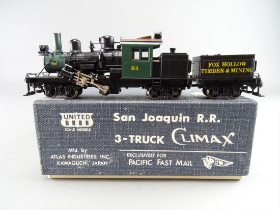 HO Brass Model - PFM San Joaquin as FHT&M Fox Hollow